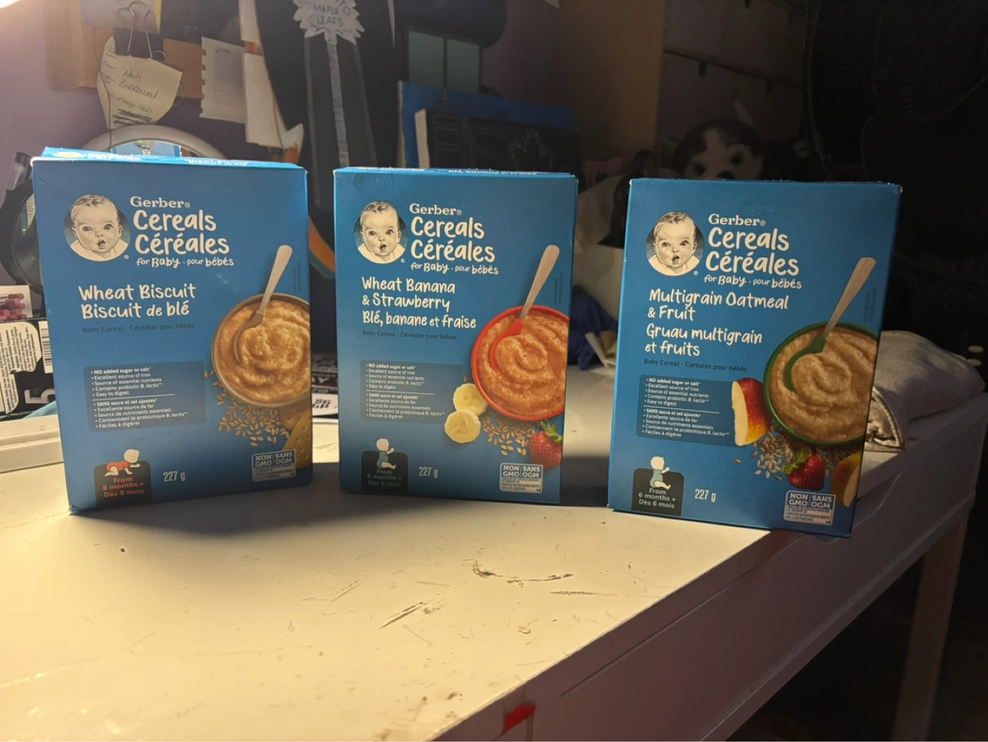 Gerber Cereals for Baby - All 3 Boxes