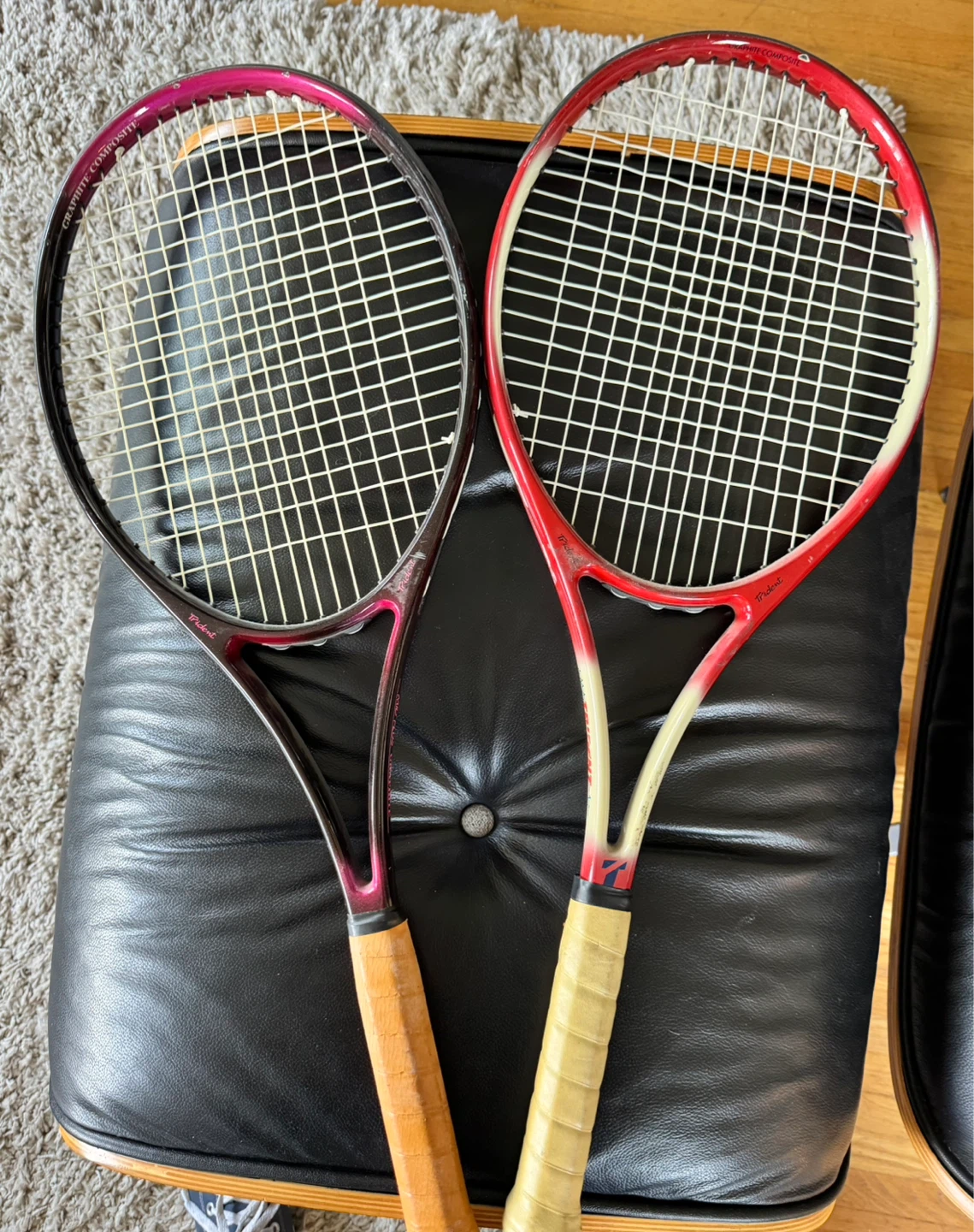 Prince Trident 90 & RY 365 Midplus Graphite Tennis Rackets (2)
