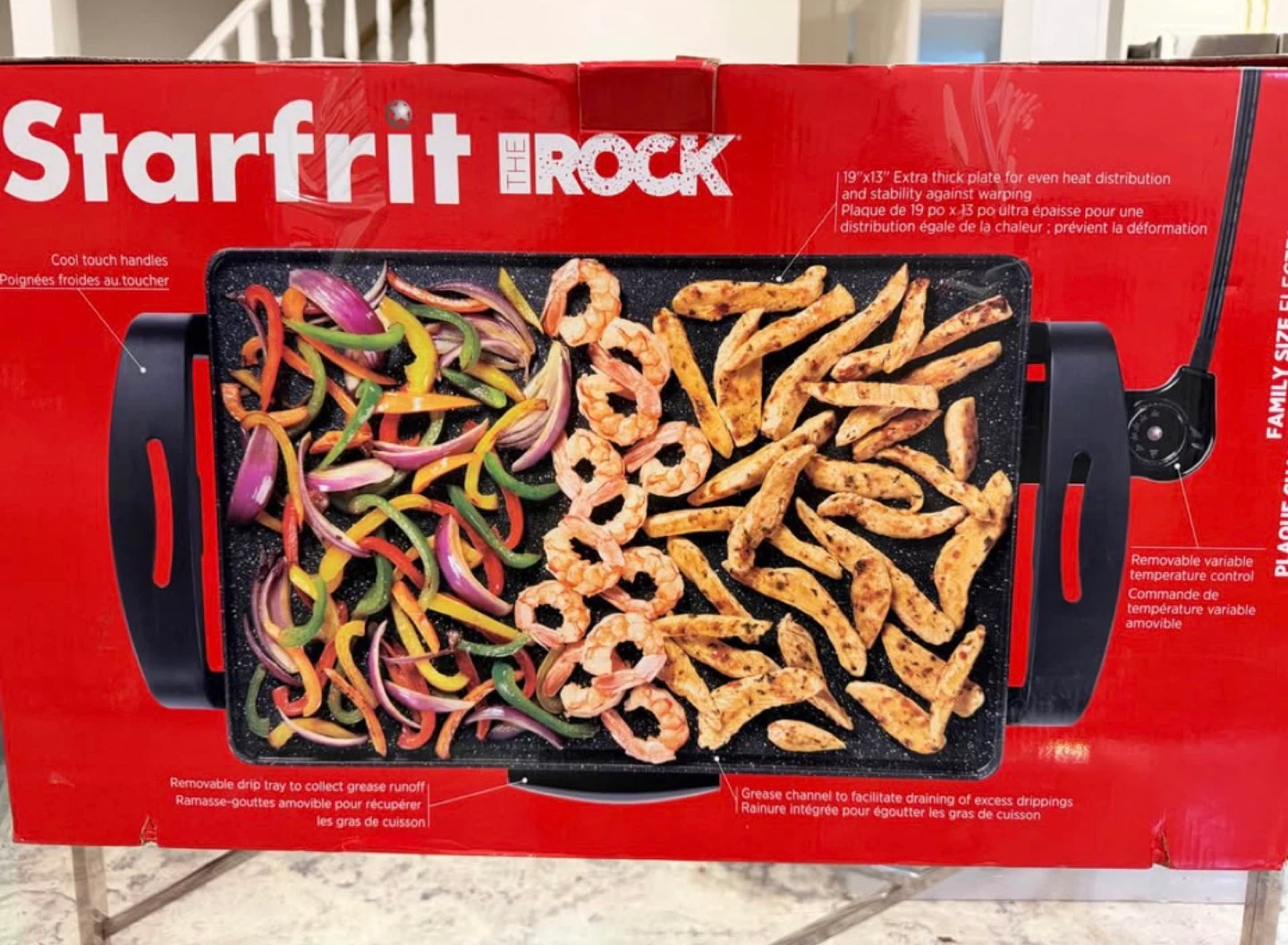 Starfrit The Rock Electric Griddle
