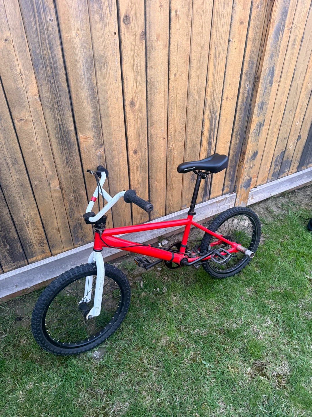 Red BMX Bike