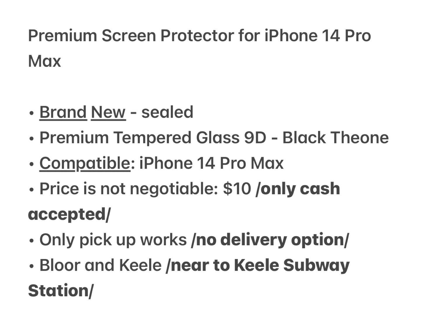 Premium Screen Protector for iPhone 14 Pro Max - photo 4