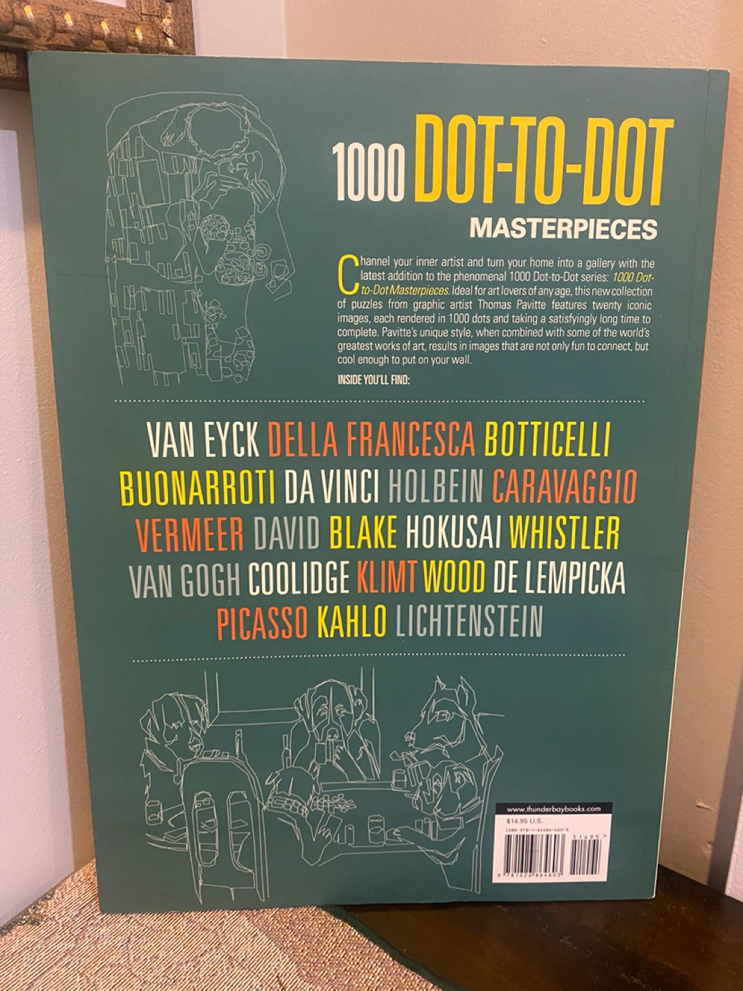 Thomas Pavitte 1000 Dot-to-Dot Masterpieces Book - photo 2