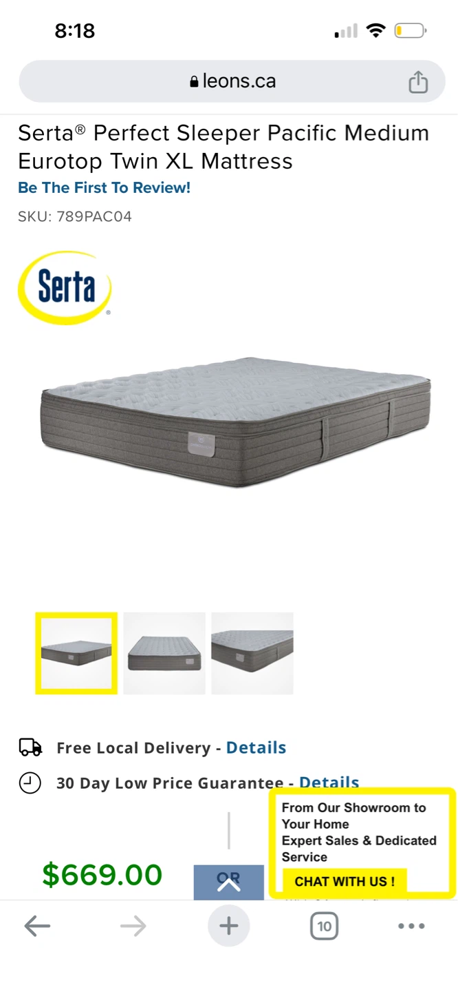 Serta Perfect Sleeper Northstar Twin Mattress - photo 3