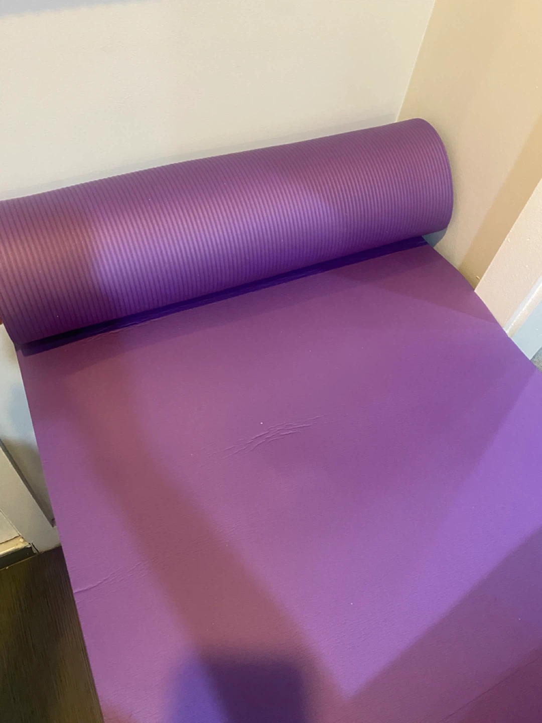 Jessica Simpson Purple Yoga Mat with Strap - photo 3
