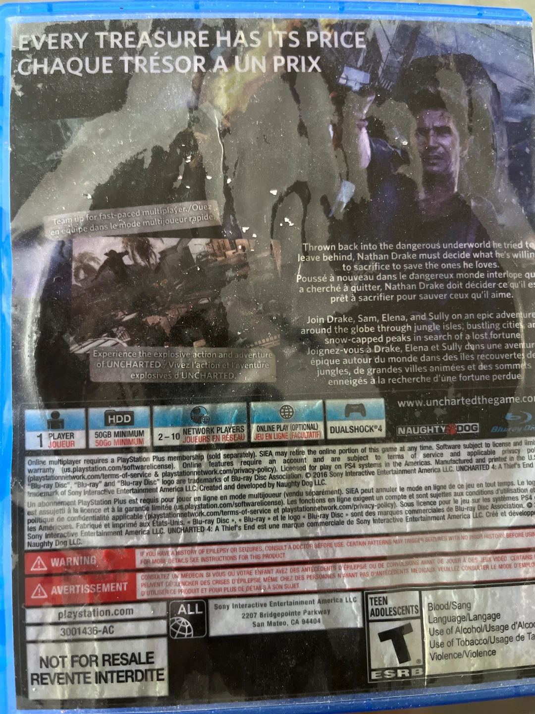 Uncharted 4: A Thief's End - PlayStation 4 Game - photo 5