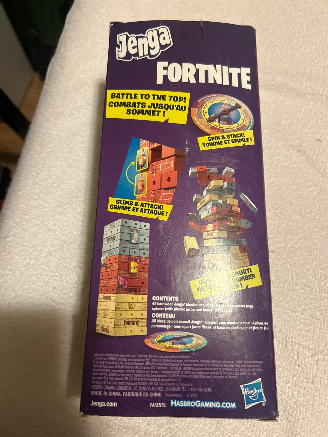 Jenga Fortnite Edition Board Game