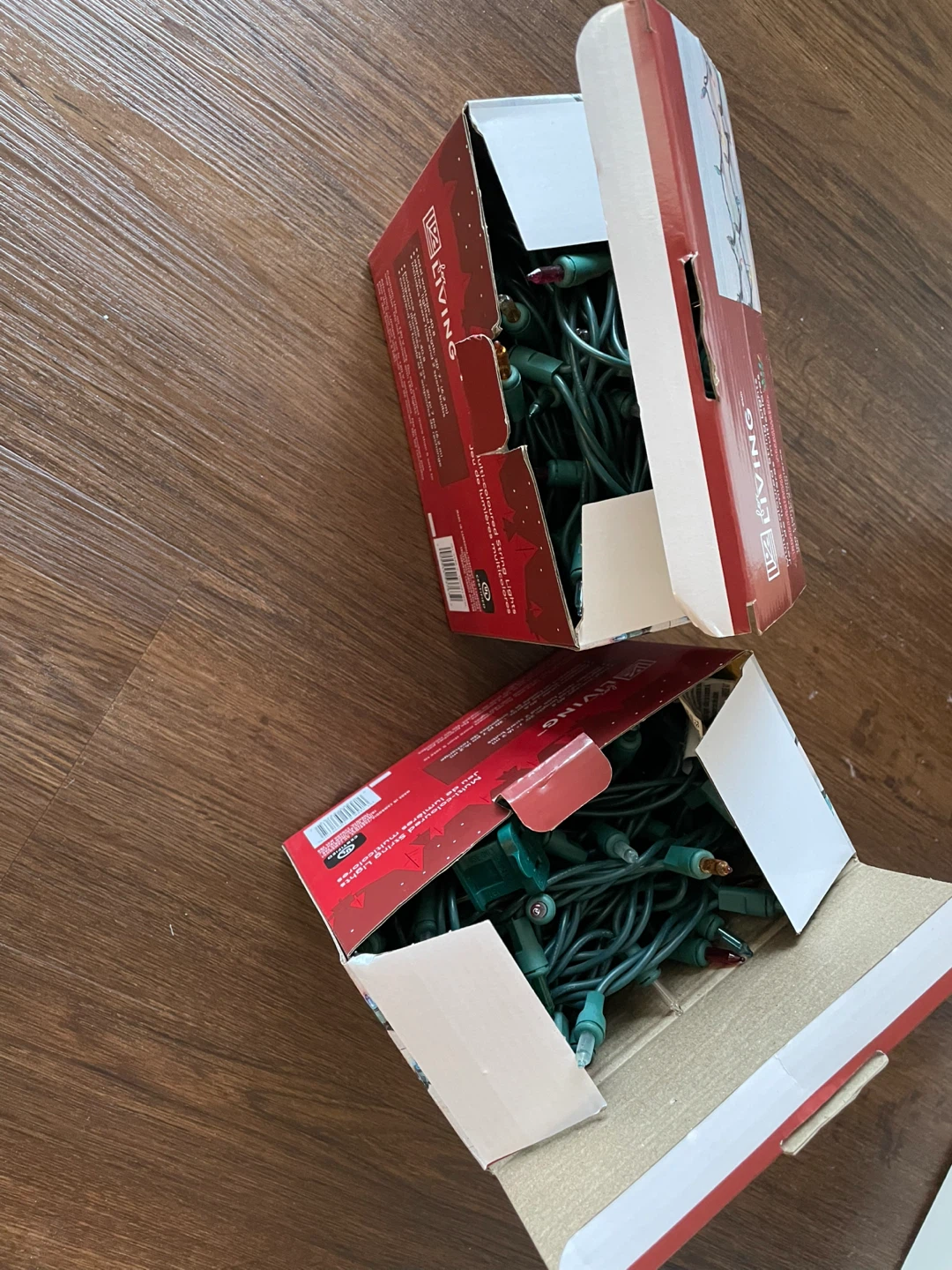 Multi-colored Christmas lights