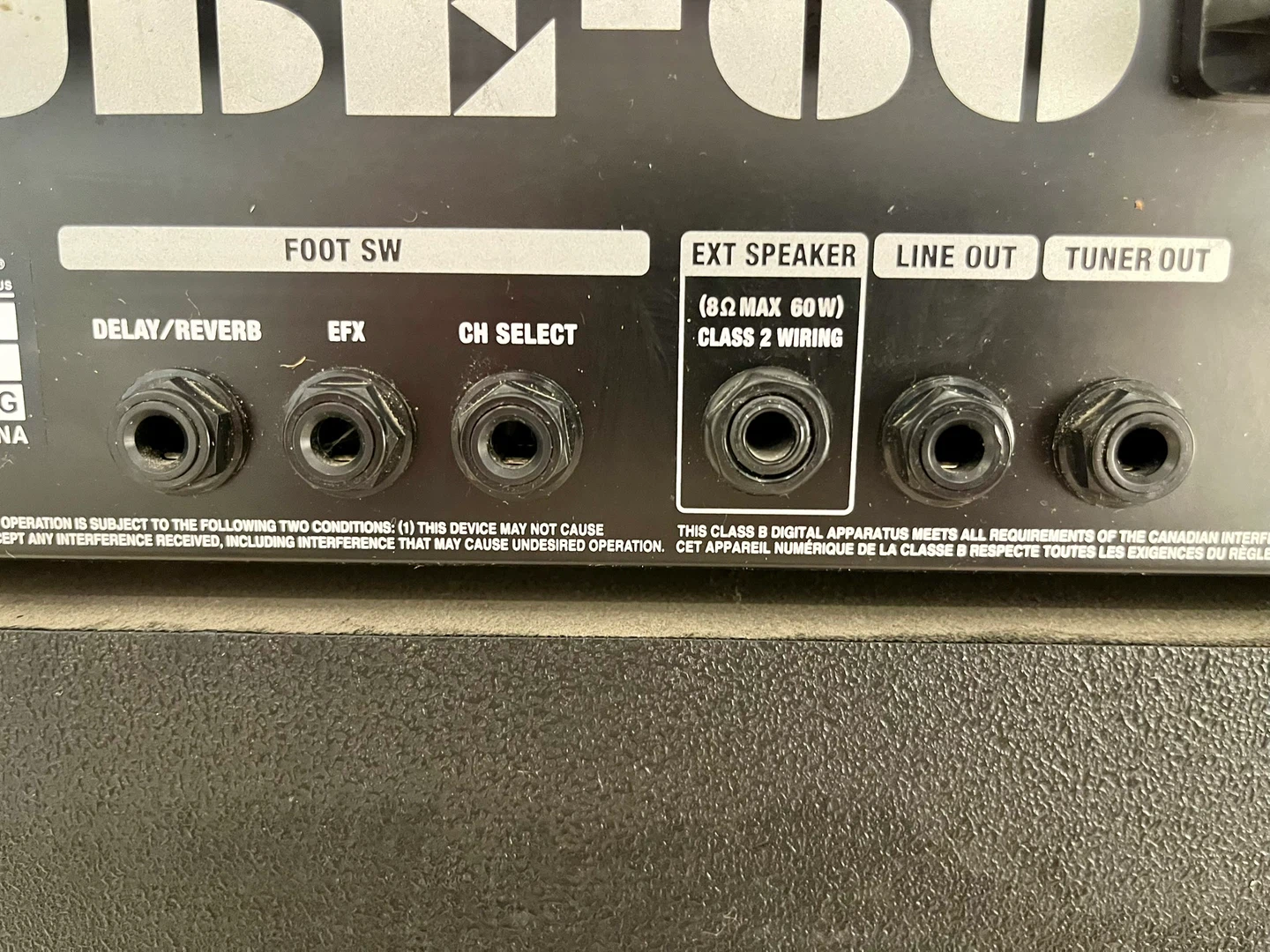 Roland CUBE-60 Guitar Amplifier - photo 5