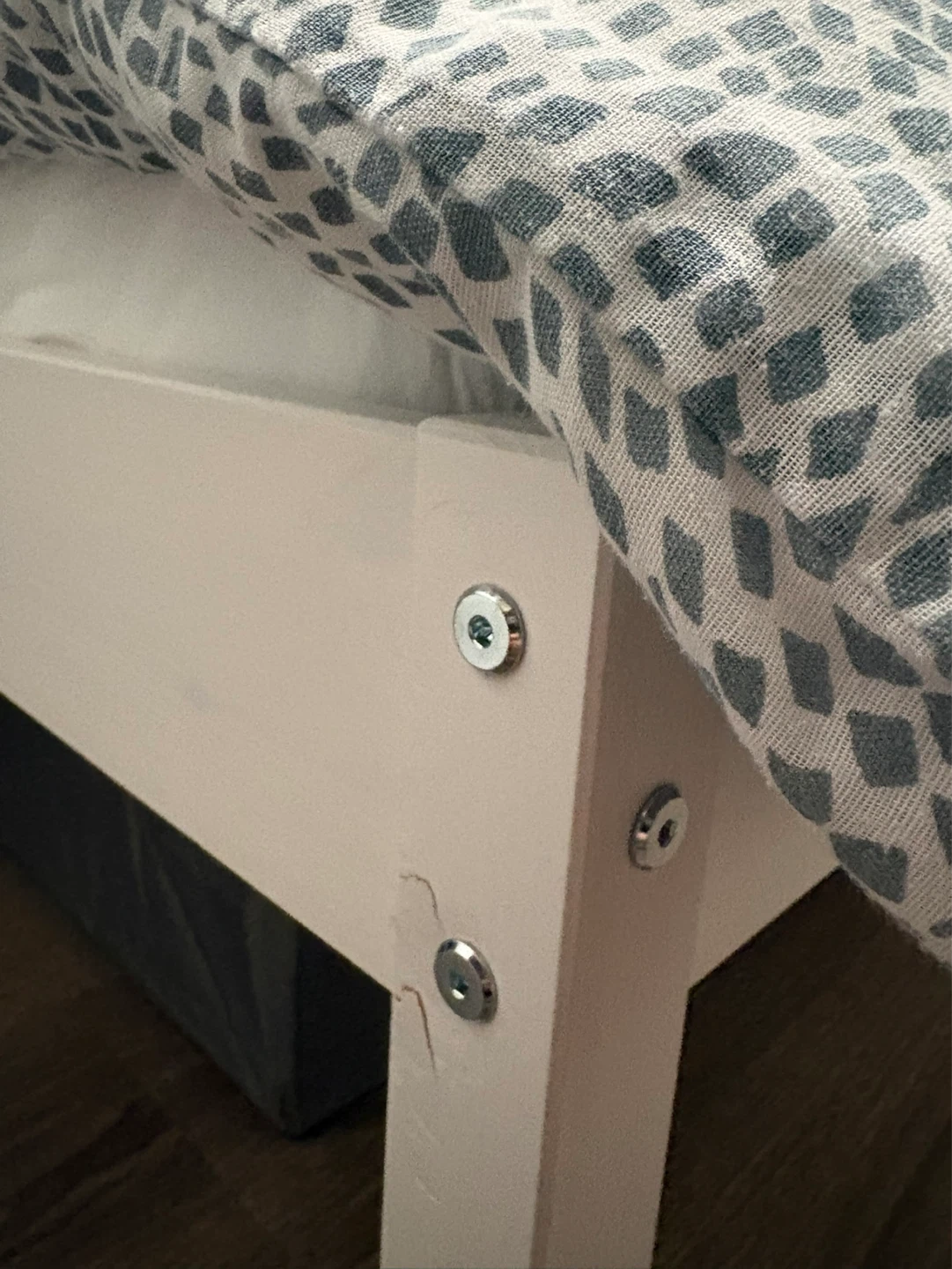 IKEA MALM Bed Frame with Headboard, queen size mattress - photo 3