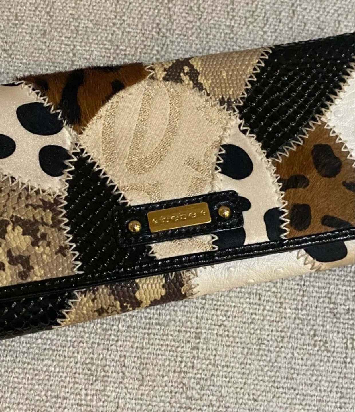 Bebe Patchwork Wallet