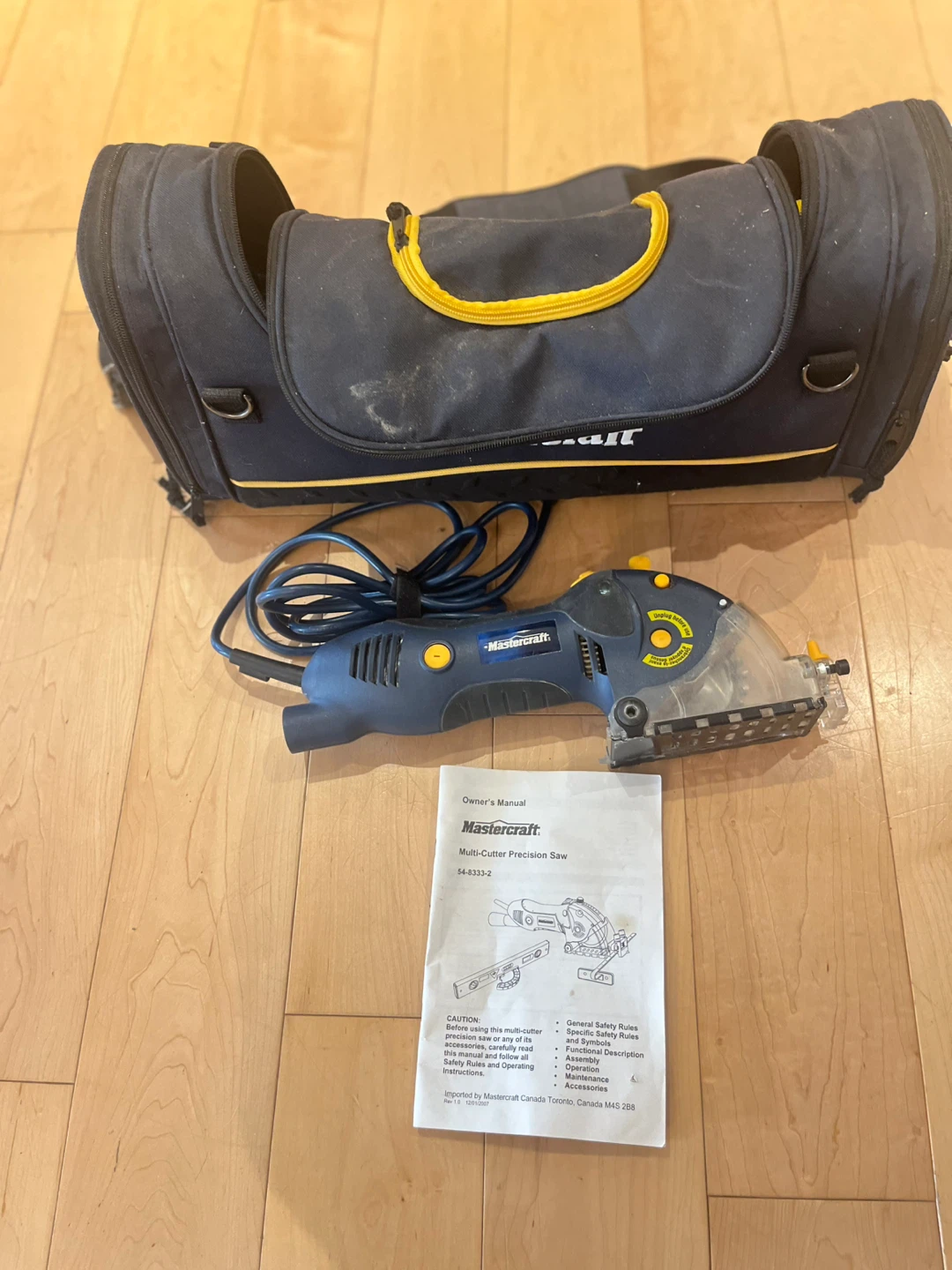 Mastercraft Multi-Cutter Precision Saw with Carrying Case