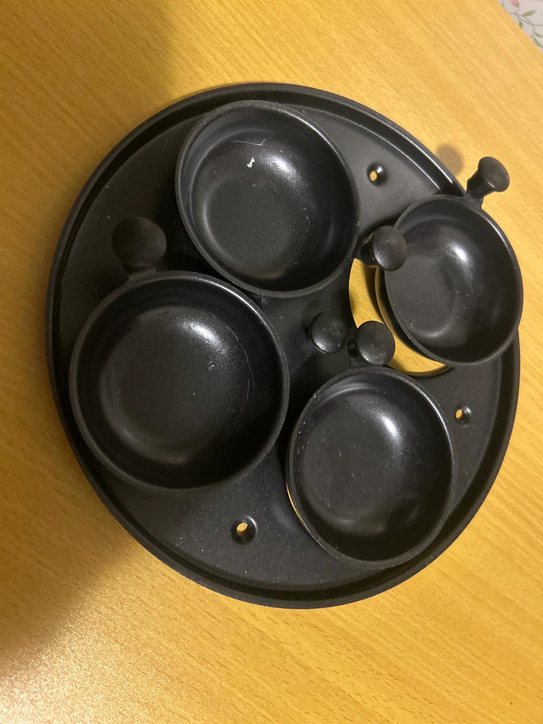4-Cup Black Non-stick Crepe Pan