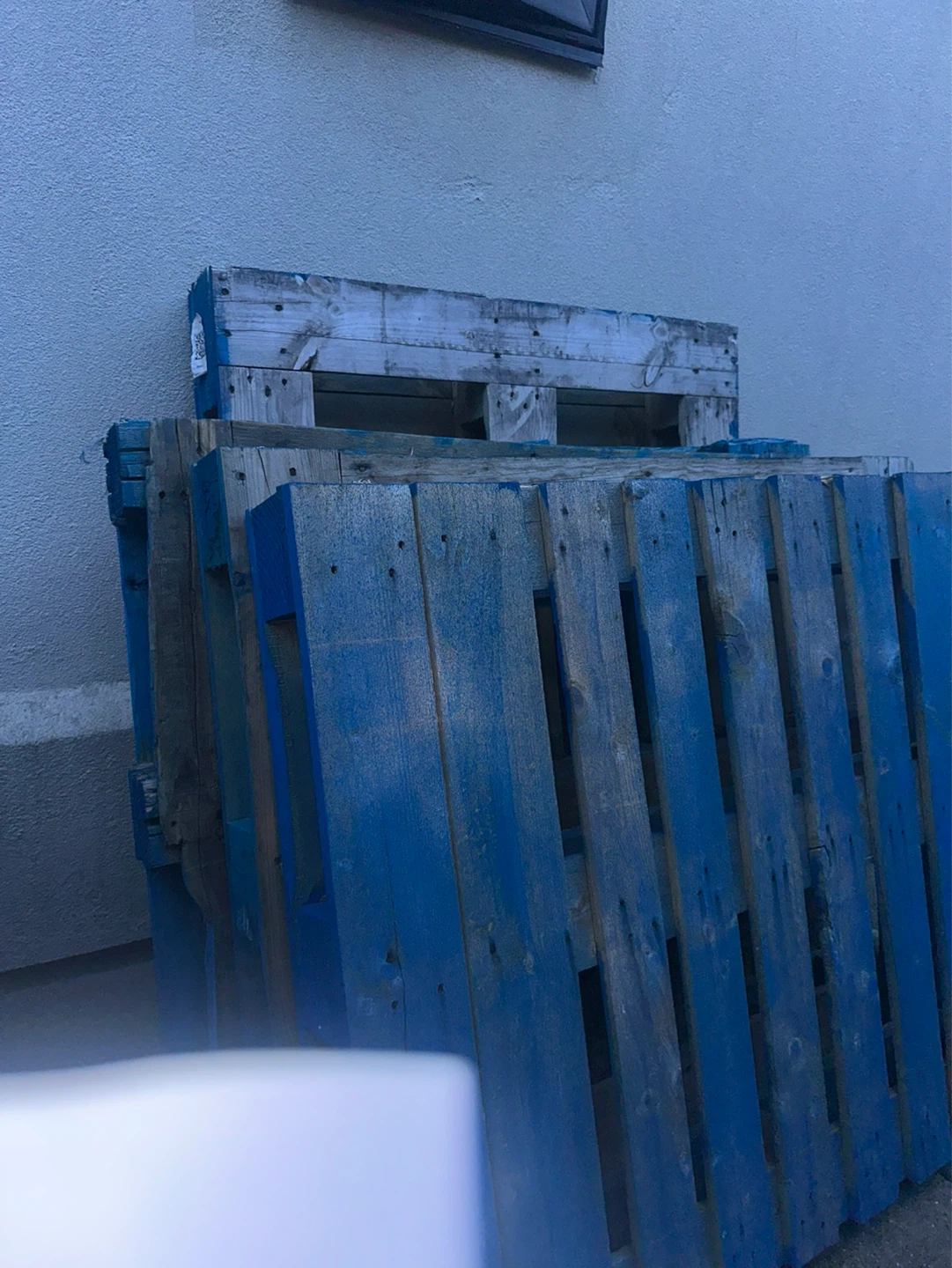 Wooden Pallets - Blue