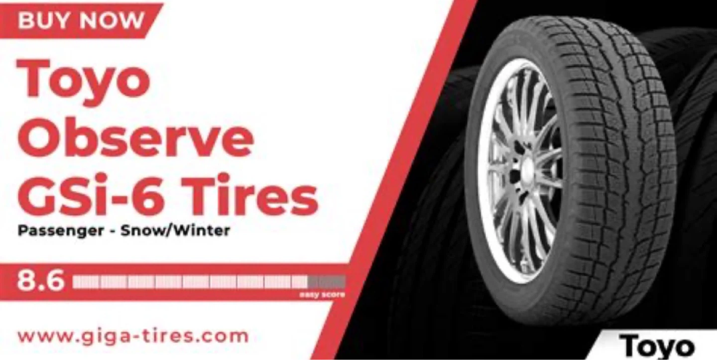 Premium Toyo GSi-6 winter tires on rims ❄️