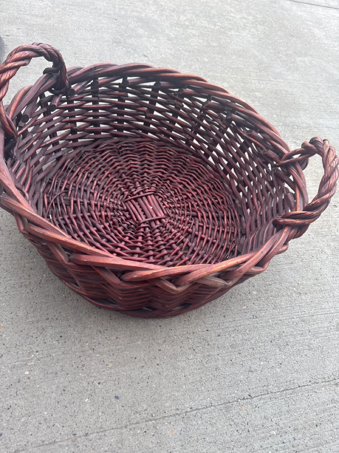 Woven Basket with Handles