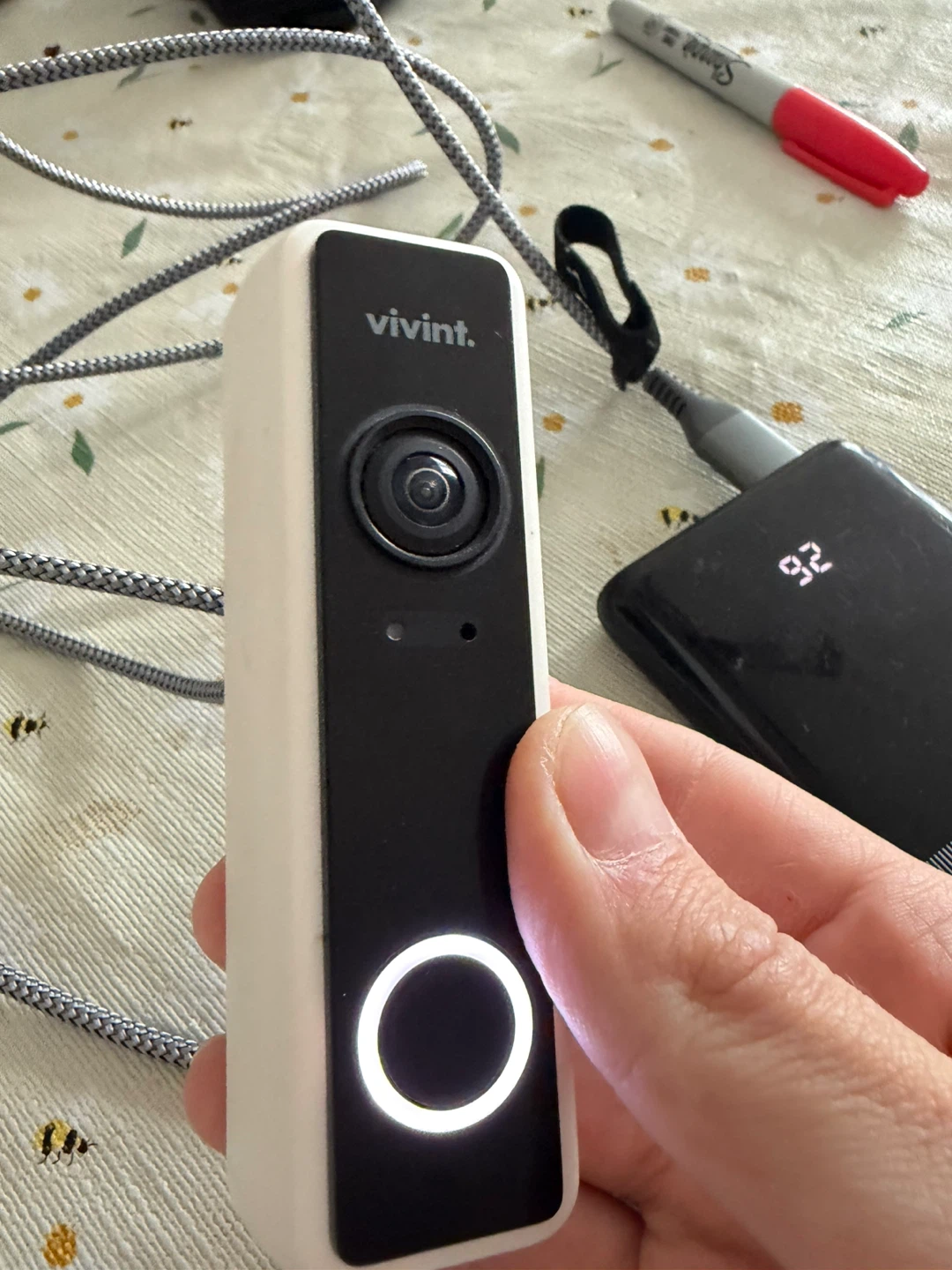 Vivint VS-DBC300-WHT Doorbell Camera