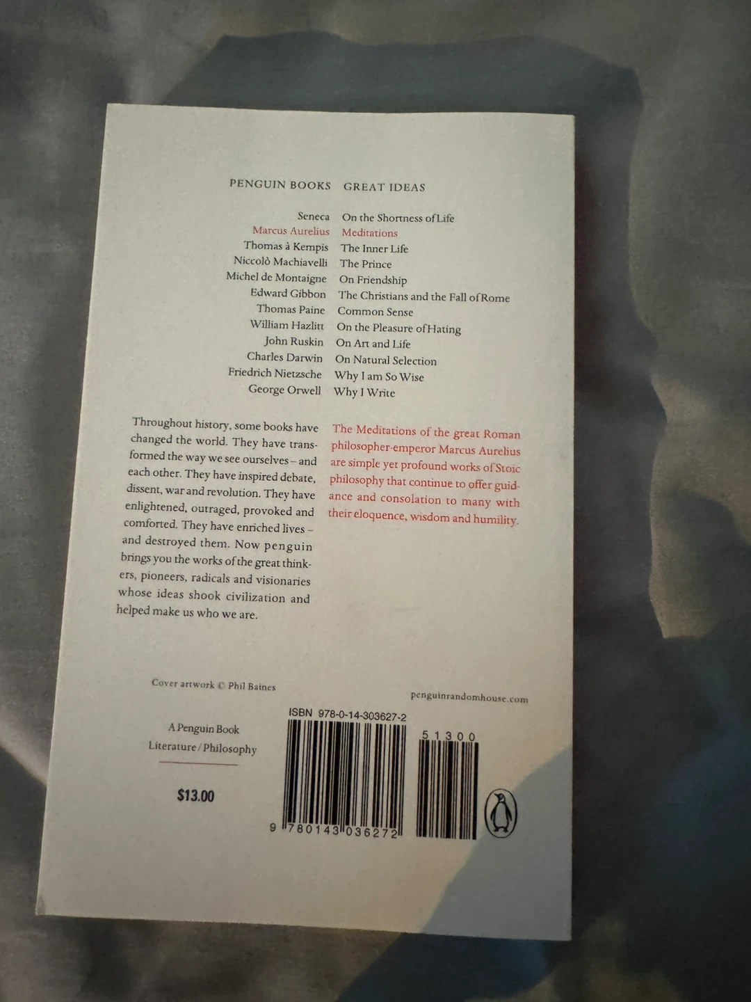 Meditations by Marcus Aurelius Penguin Books Great Ideas - photo 2