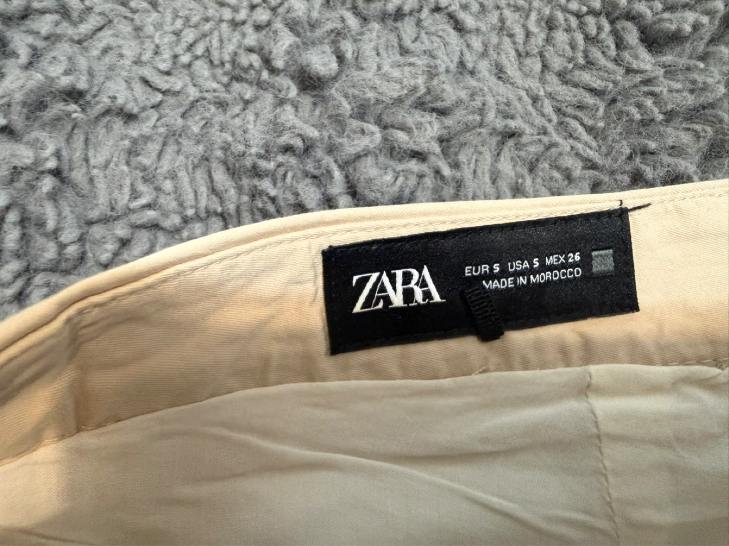 Zara Beige Skort Size S - photo 2