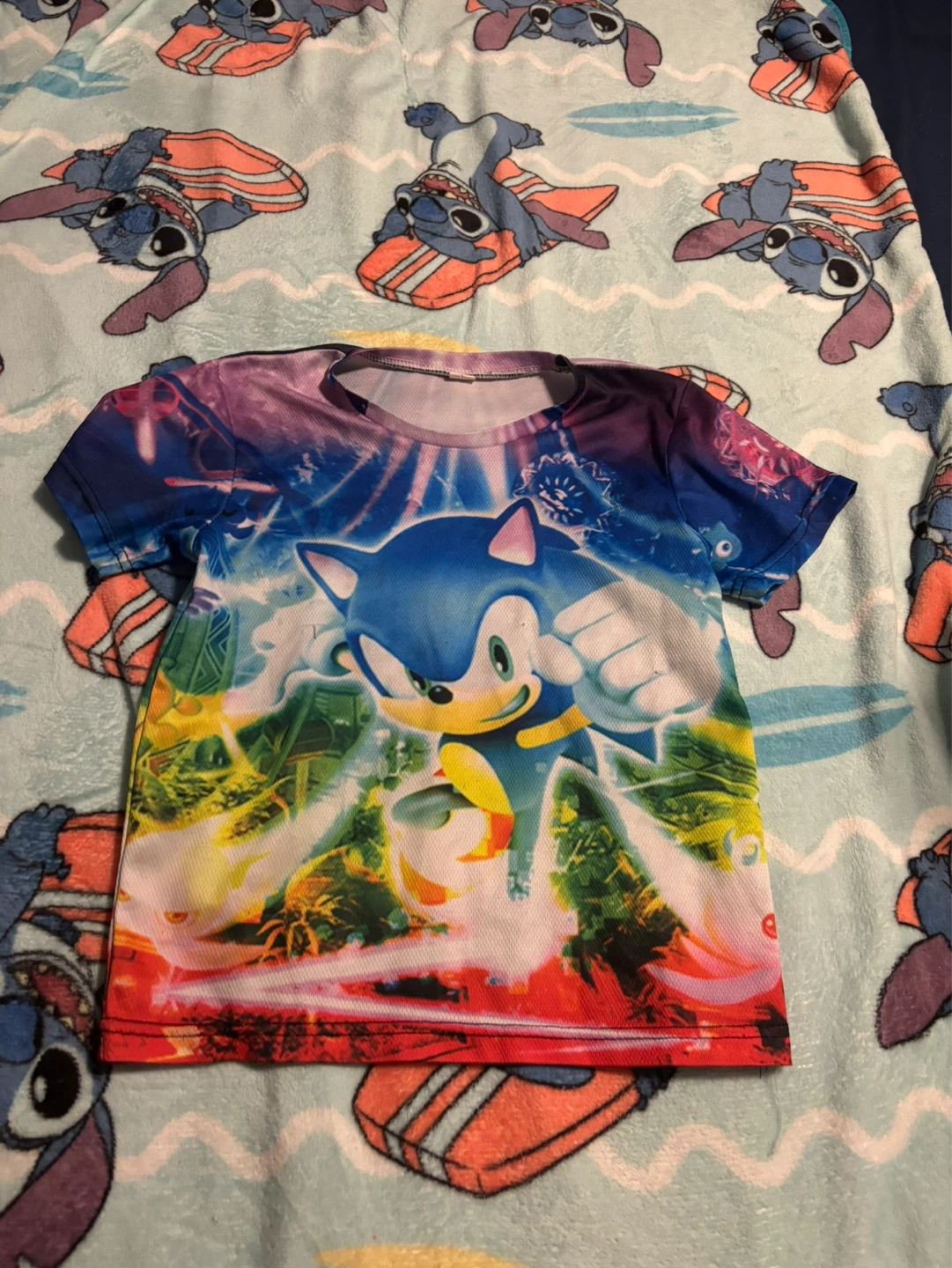 Sonic the Hedgehog T-Shirt boys 6/7