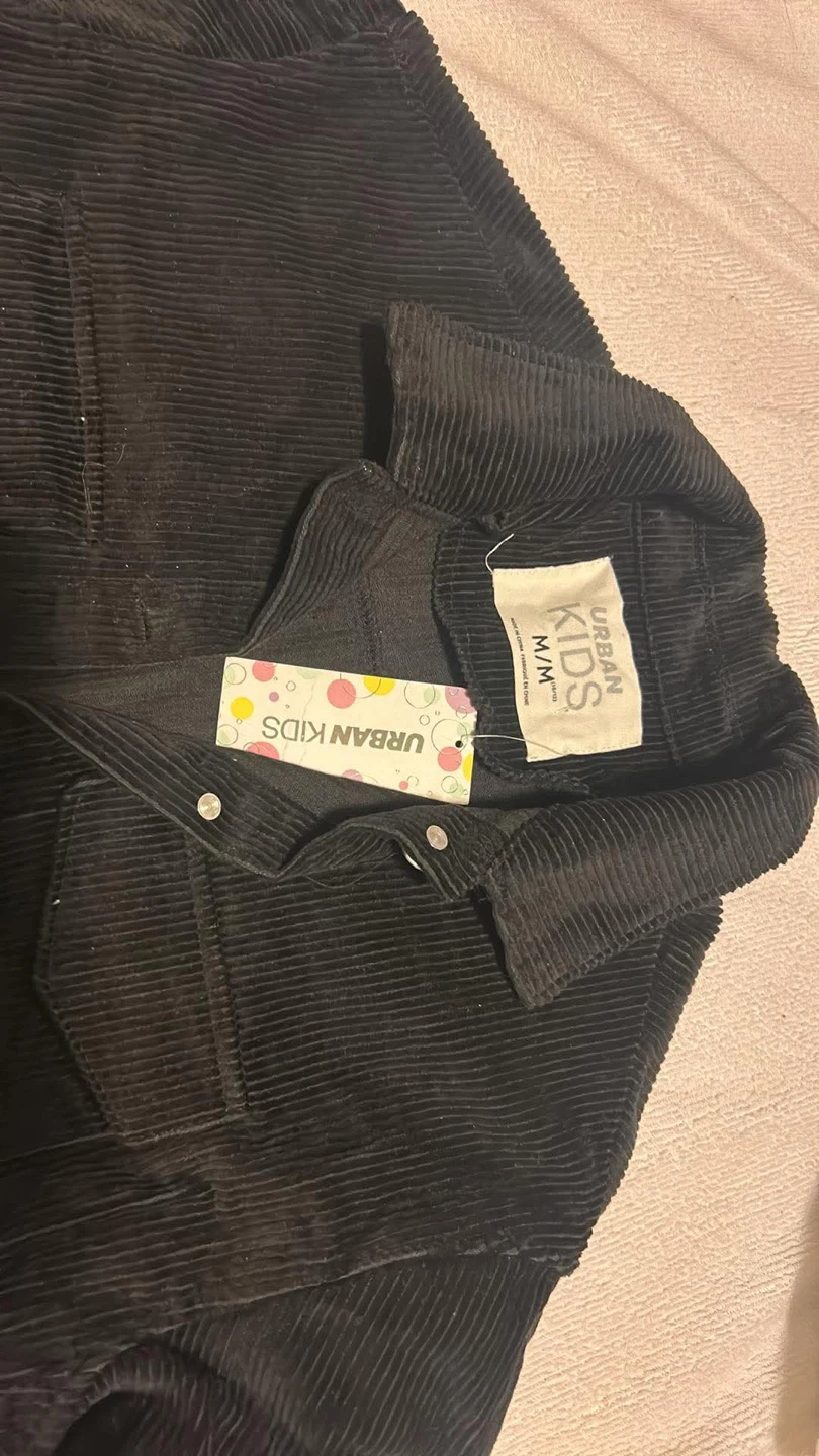 Urban Kids Black Corduroy Jacket M/M - photo 2