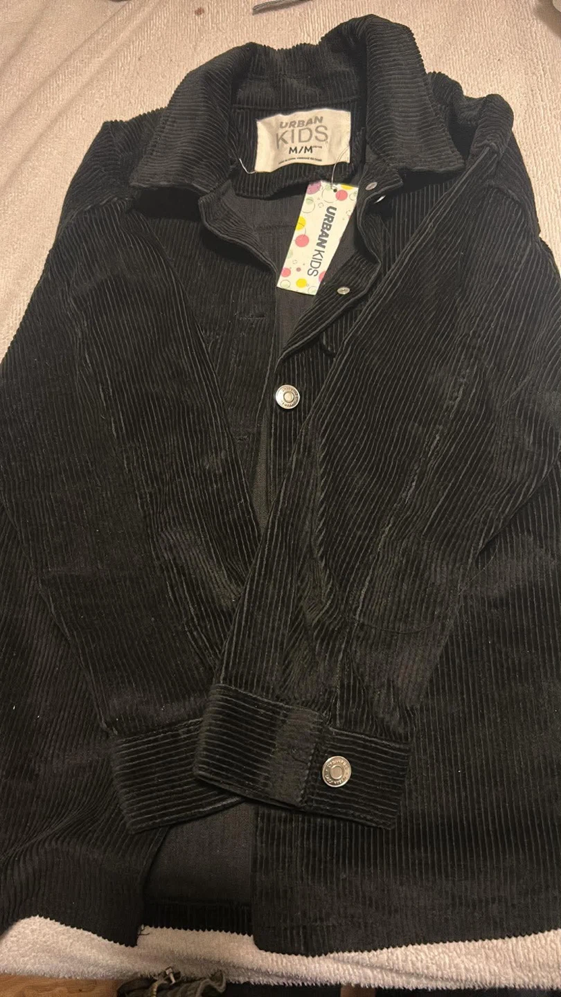 Urban Kids Black Corduroy Jacket M/M