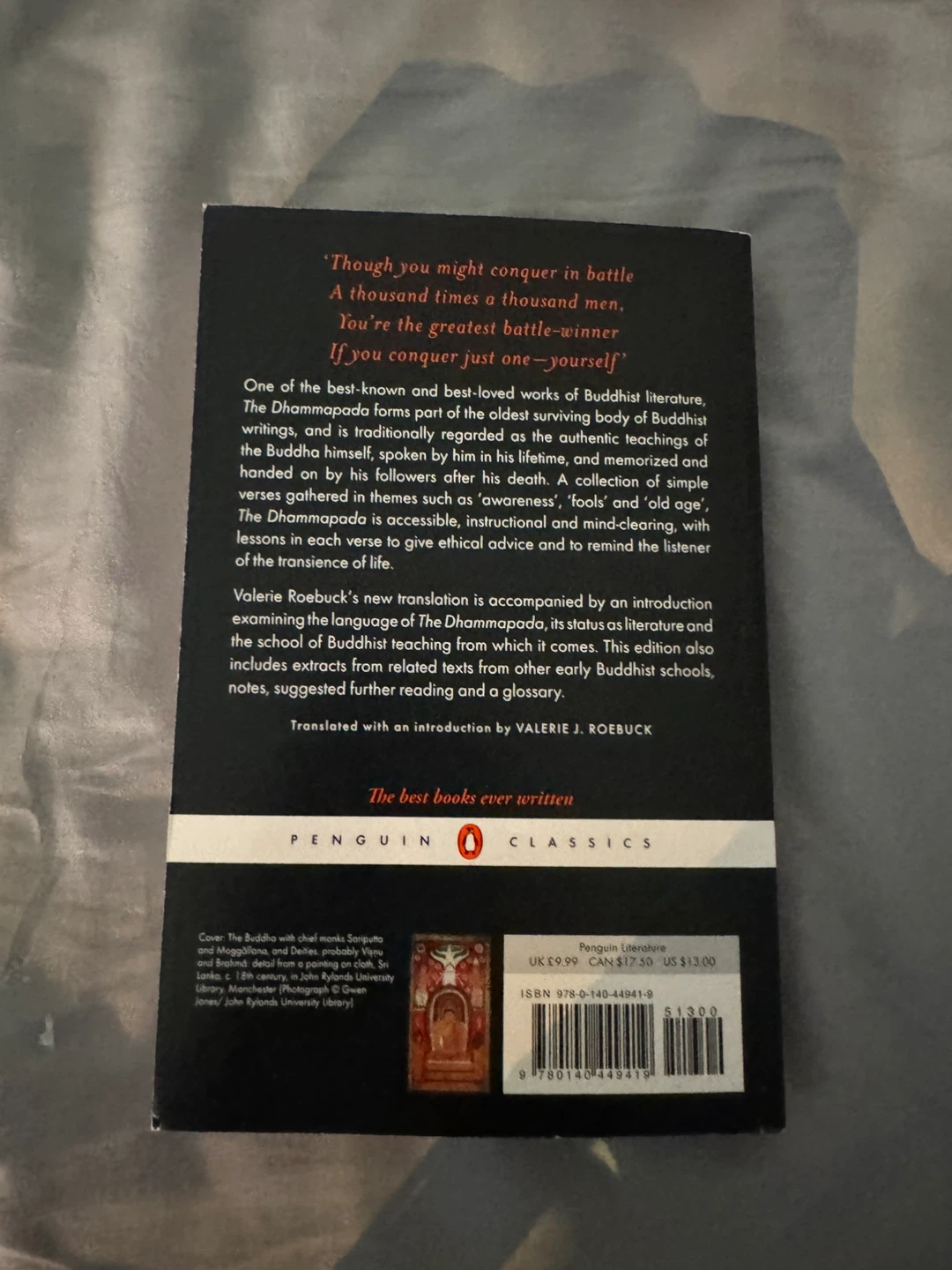 The Dhammapada Penguin Classics Translation by Valerie Roebuck - photo 2