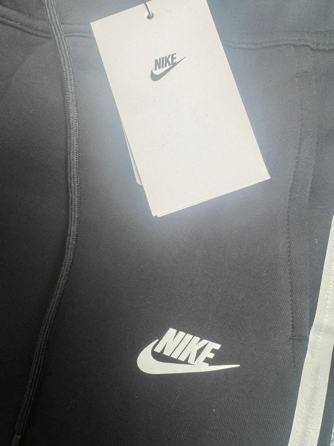Nike Standard Fit Taper Leg Joggers Black Size M - photo 2