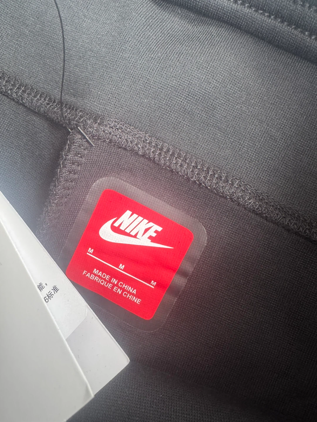 Nike Standard Fit Taper Leg Joggers Black Size M - photo 3