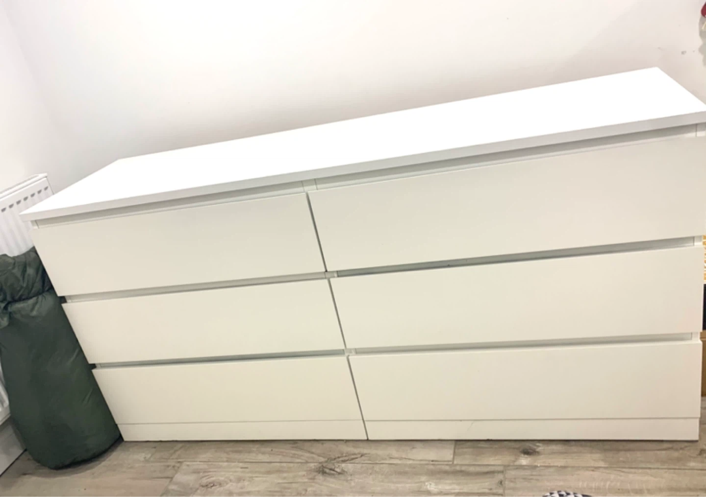 White IKEA STORKLINTA 6-Drawer Dresser - photo 4