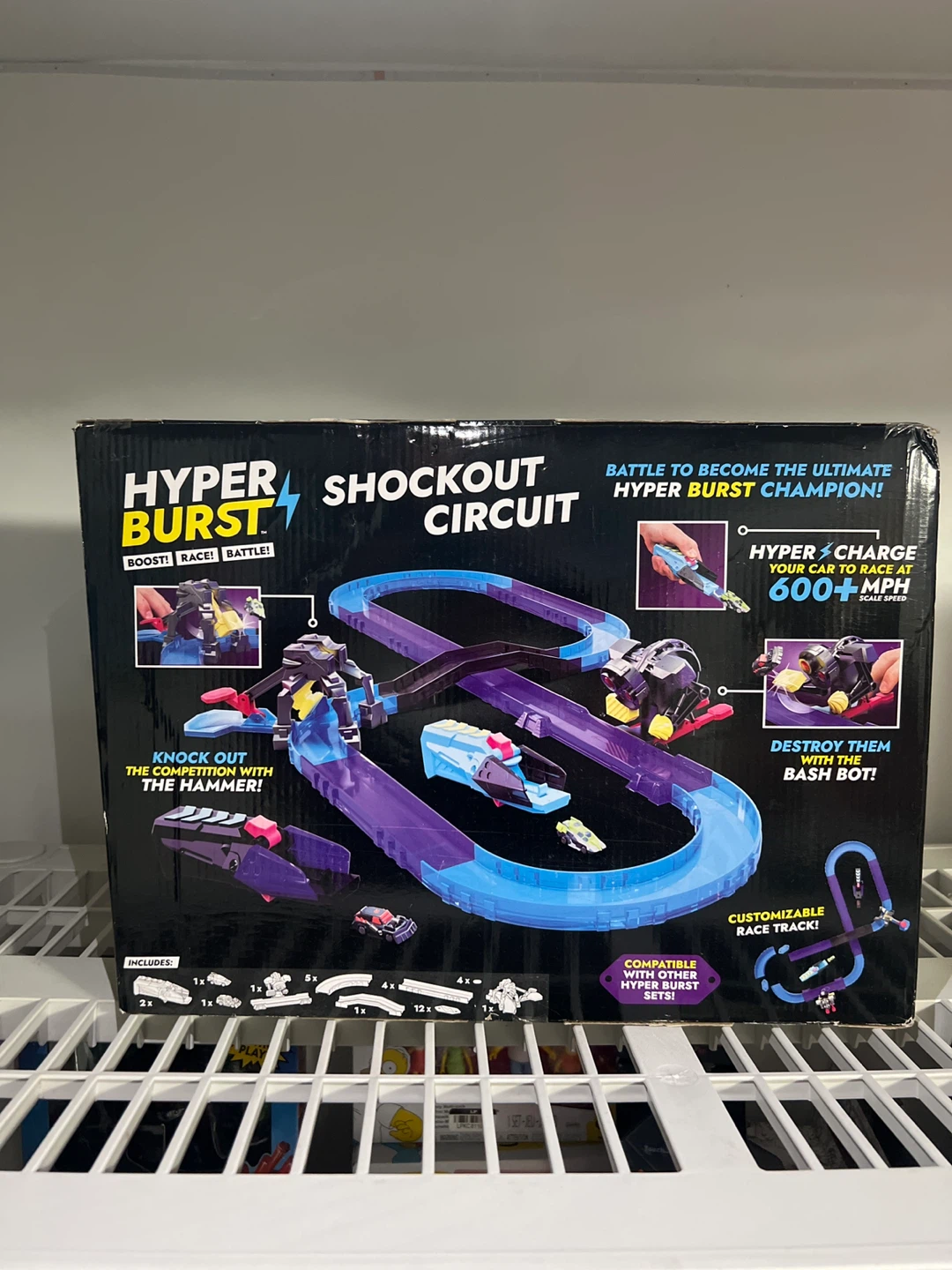Hyper Burst Shockout Circuit Race Track Set