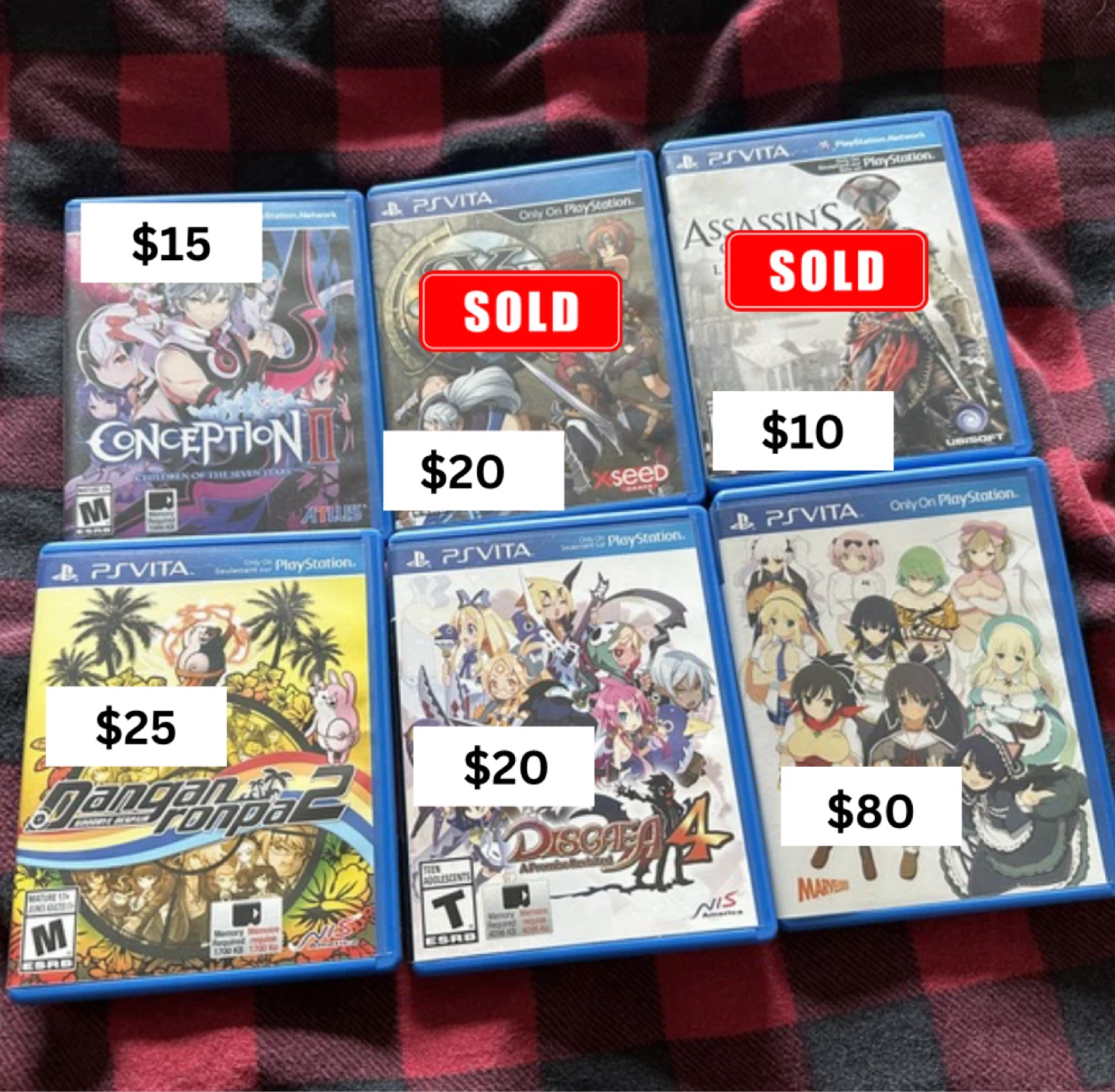PS Vita Games (See Details)