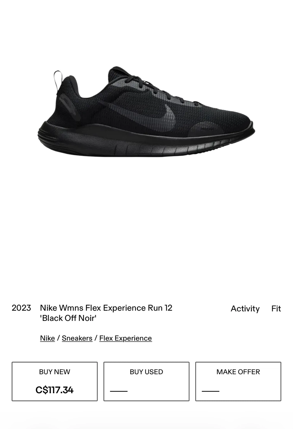Nike Women's Flex Experience Run 12 Sneakers - photo 3