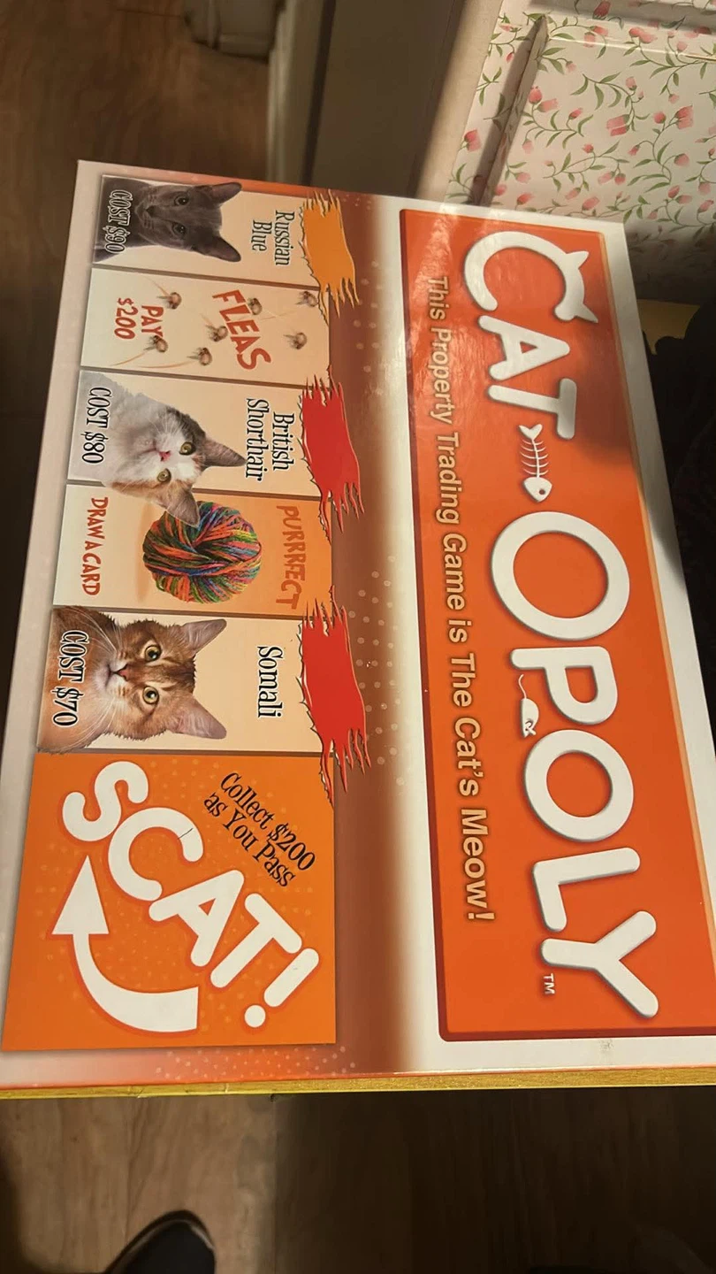 Cat-Opoly Board Game - photo 2