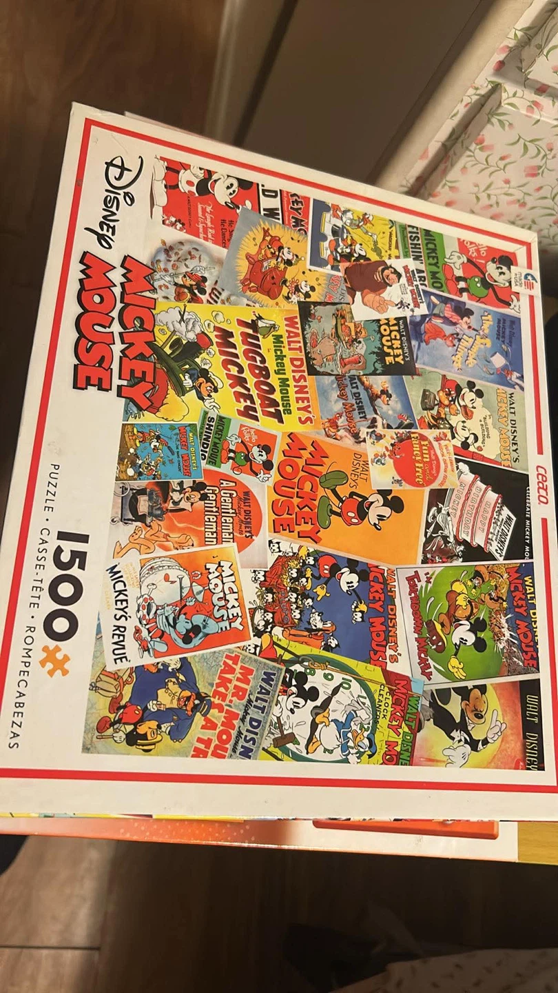Disney Mickey Mouse 1500 Piece Puzzle - photo 2