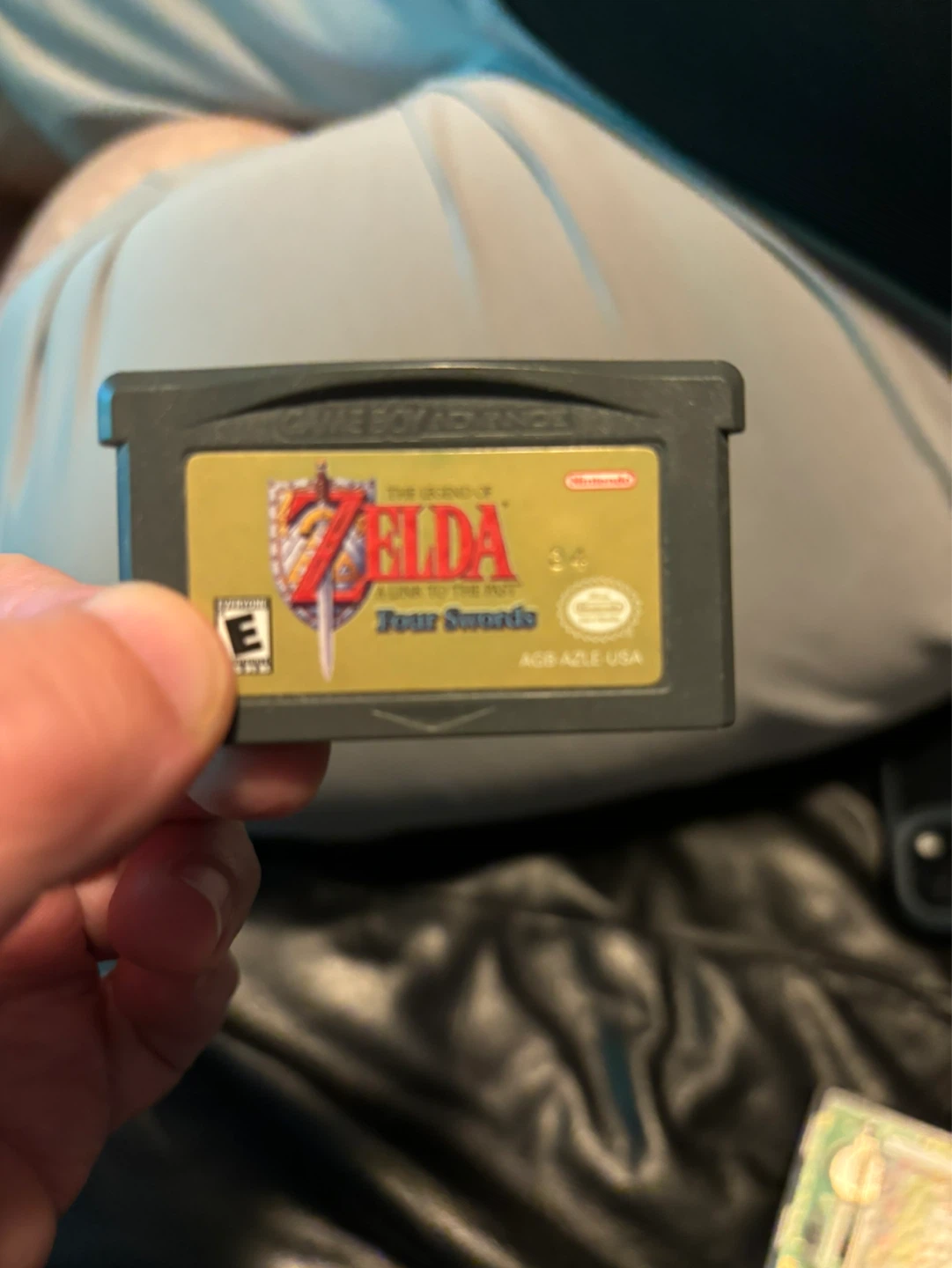 The Legend of Zelda: Four Swords Game Boy Advance Cartridge