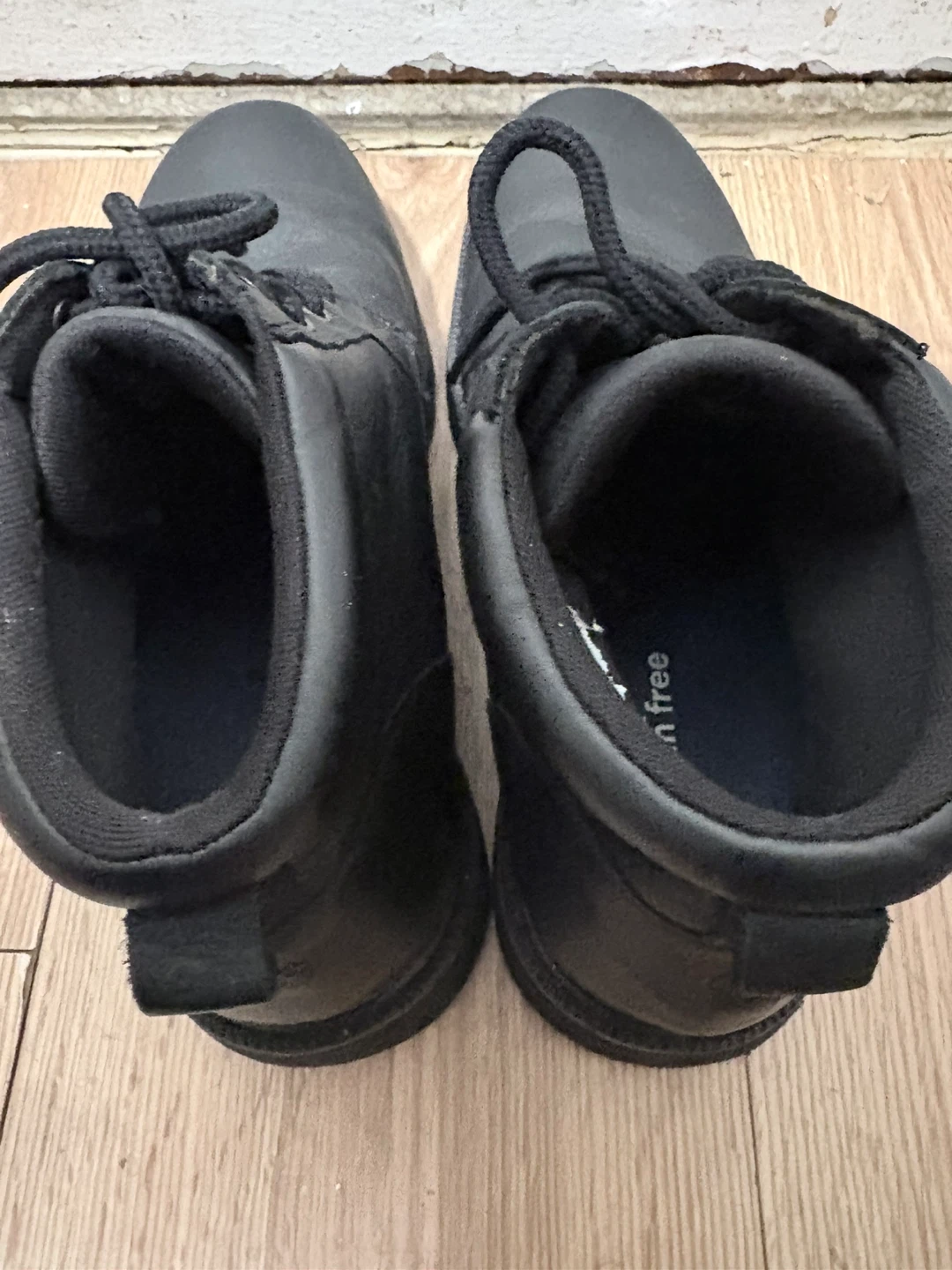 Dr. Scholl's Men's Black Leather Lace-Up Boots - photo 4