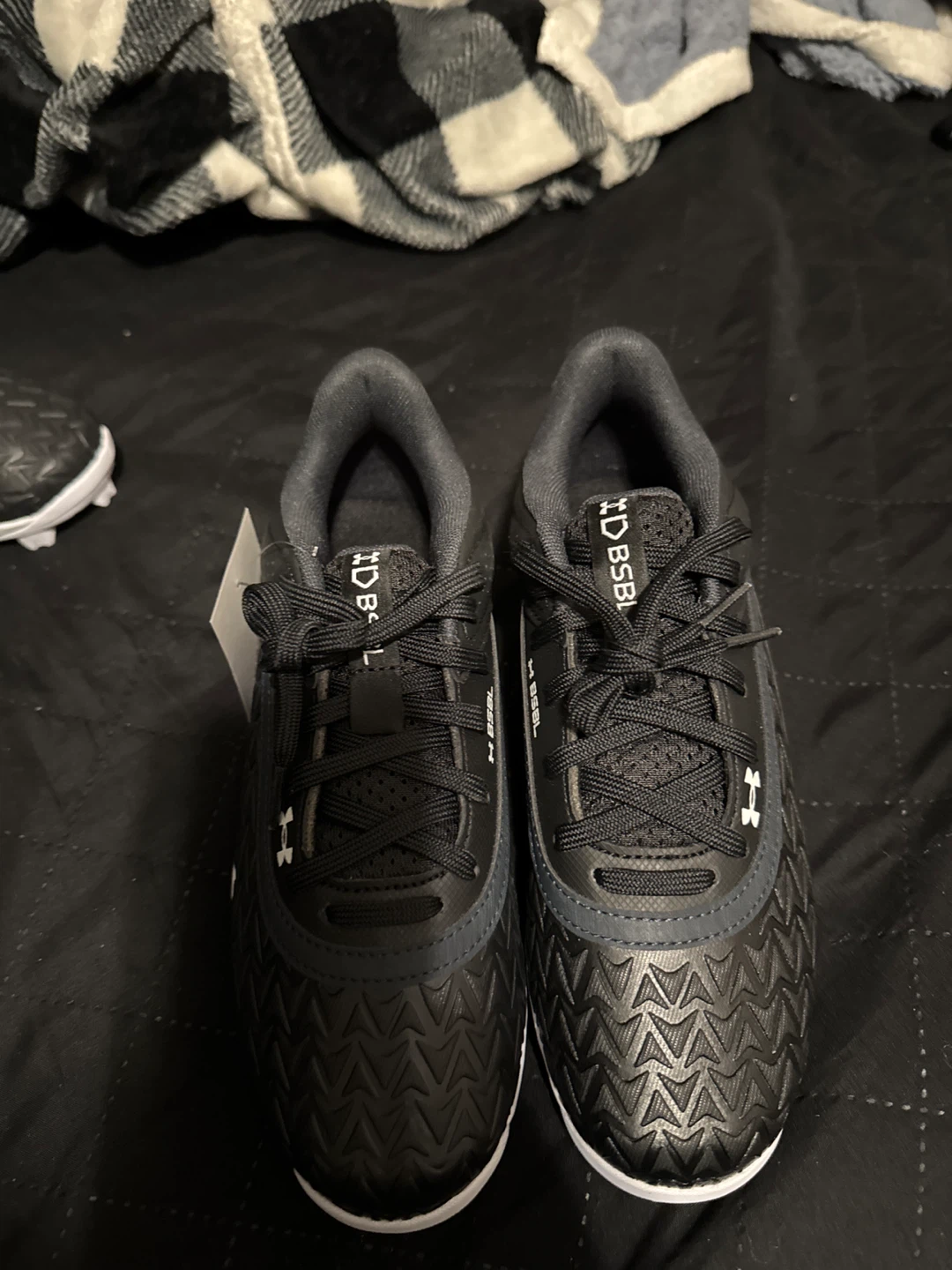 Under Armour Black Baseball Cleats