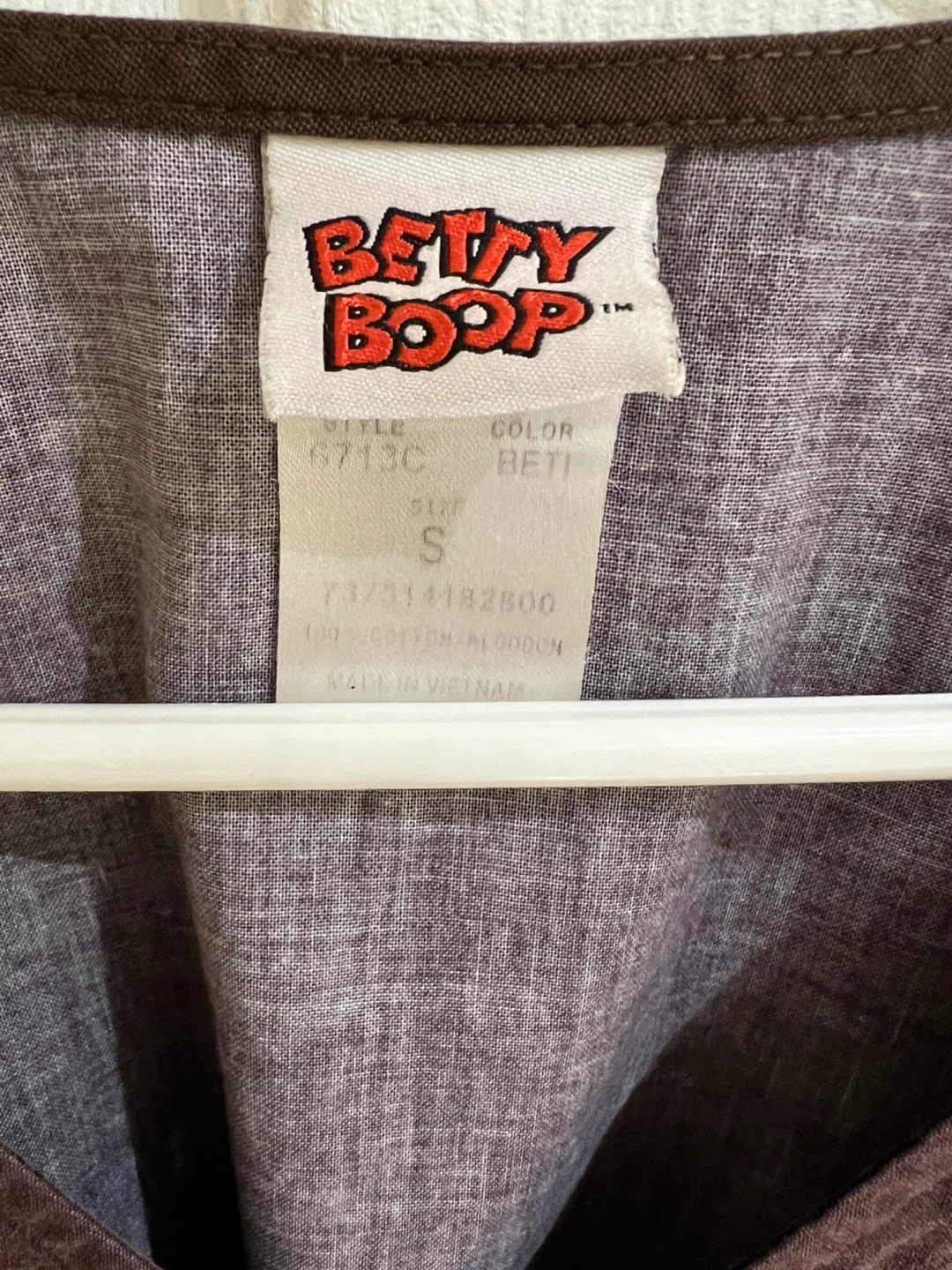 Betty Boop Women's Scrub Top Size S - photo 3