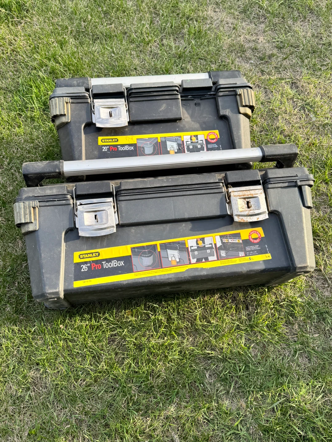 2 x Stanley 20" & 26" Pro Toolboxes - photo 2