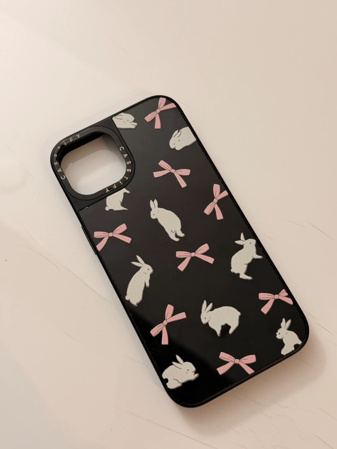 CASETiFY iPhone 13 Case with Bunny and Bow Design - photo 2