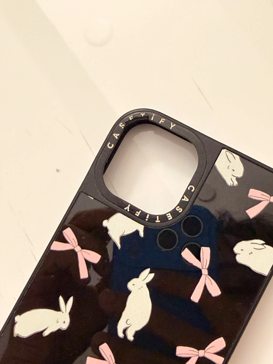 CASETiFY iPhone 13 Case with Bunny and Bow Design - photo 3