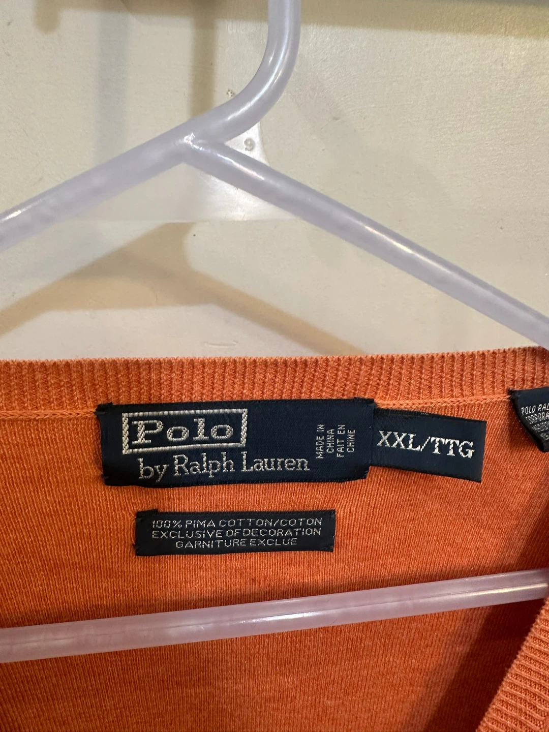 Polo by Ralph Lauren V-Neck Sweater - XXL - photo 2
