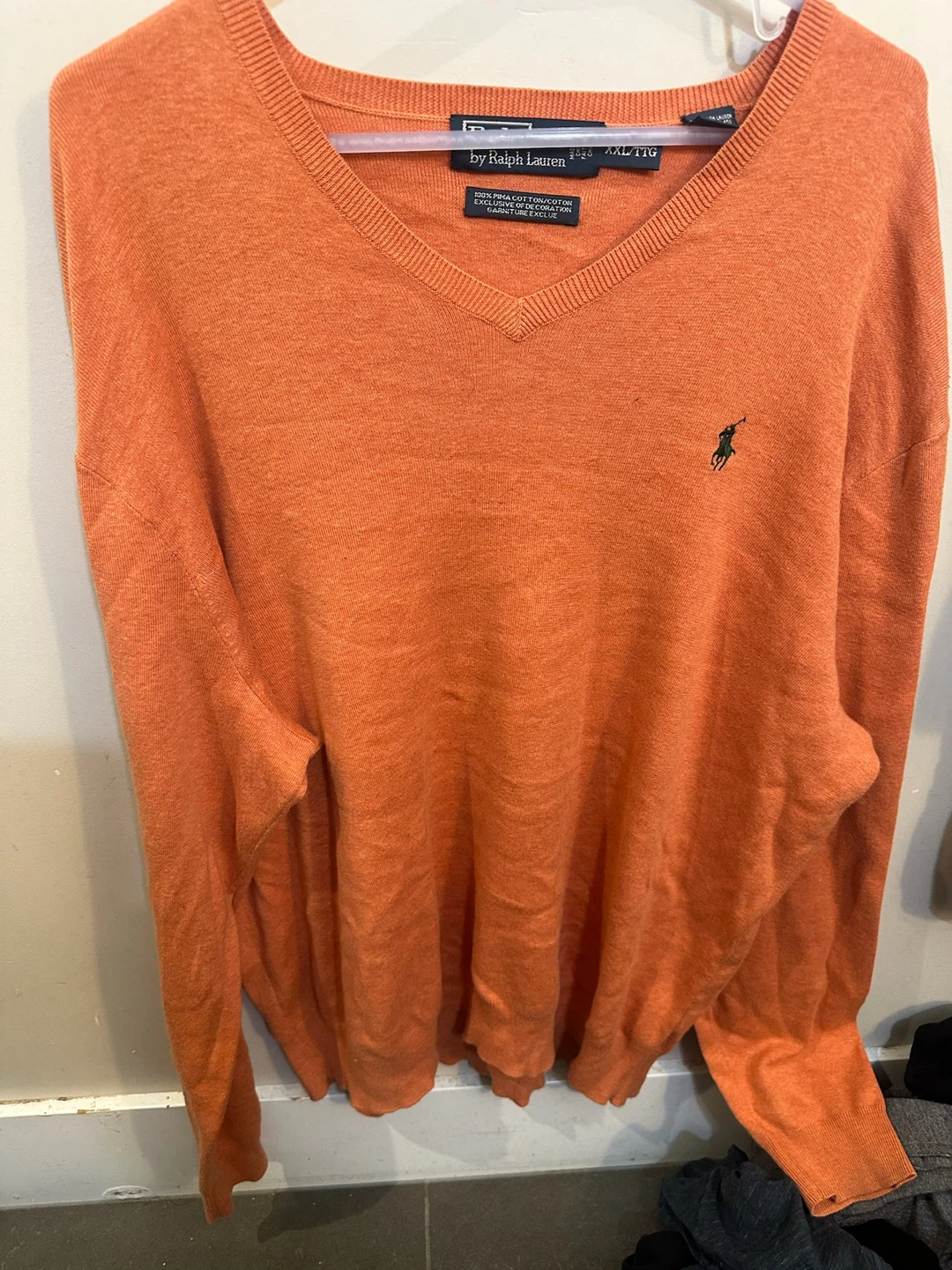 Polo by Ralph Lauren V-Neck Sweater - XXL