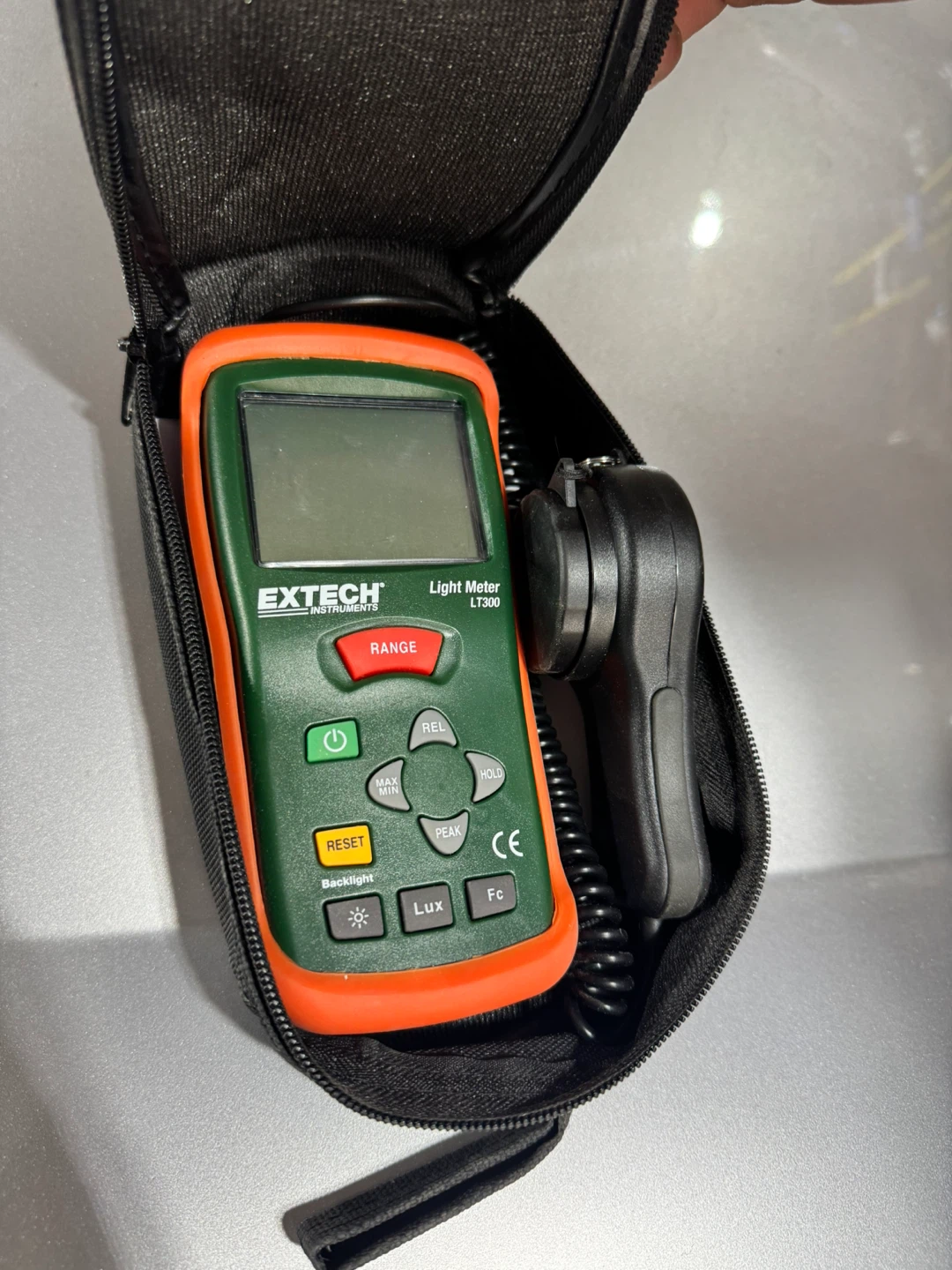 Extech Light Meter LT200 with Case