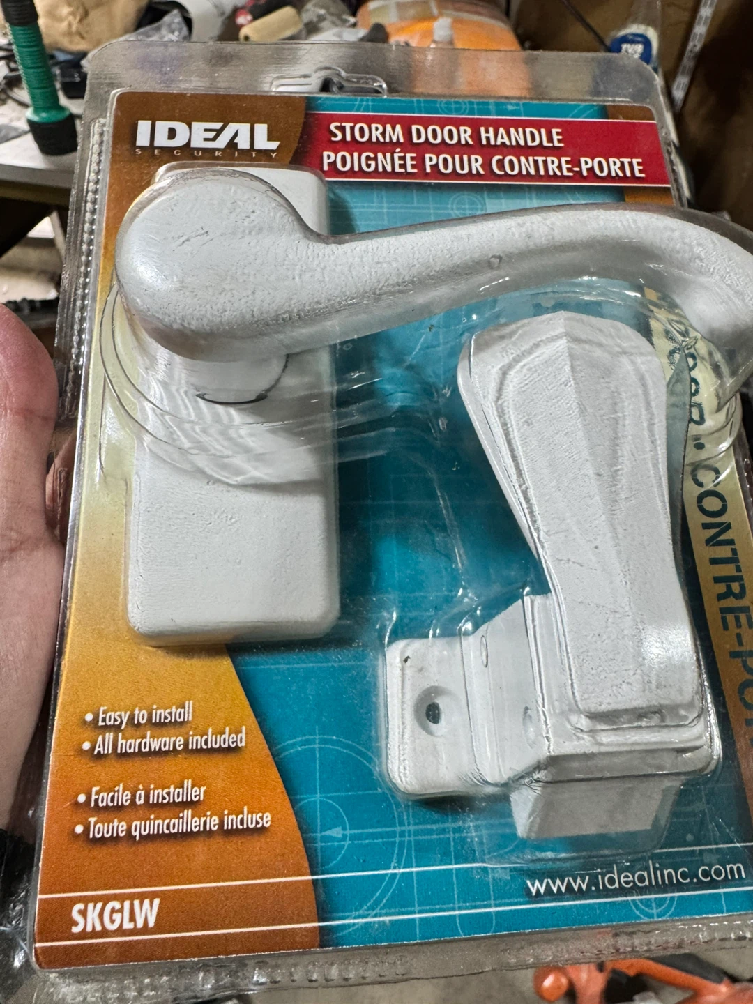 IDEAL SECURITY Storm Door Handle Set