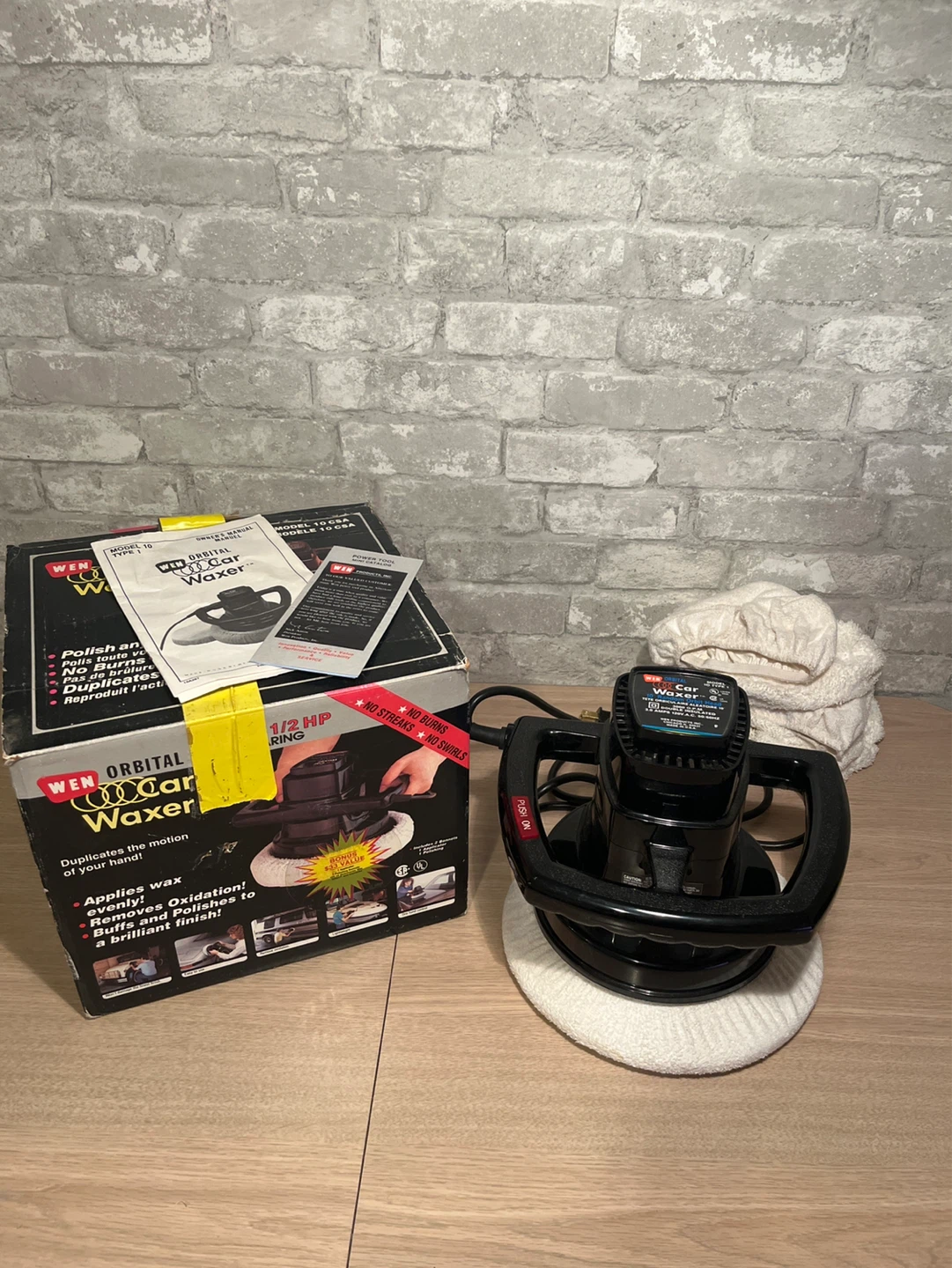 WEN 10" Orbital Car Waxer Polisher