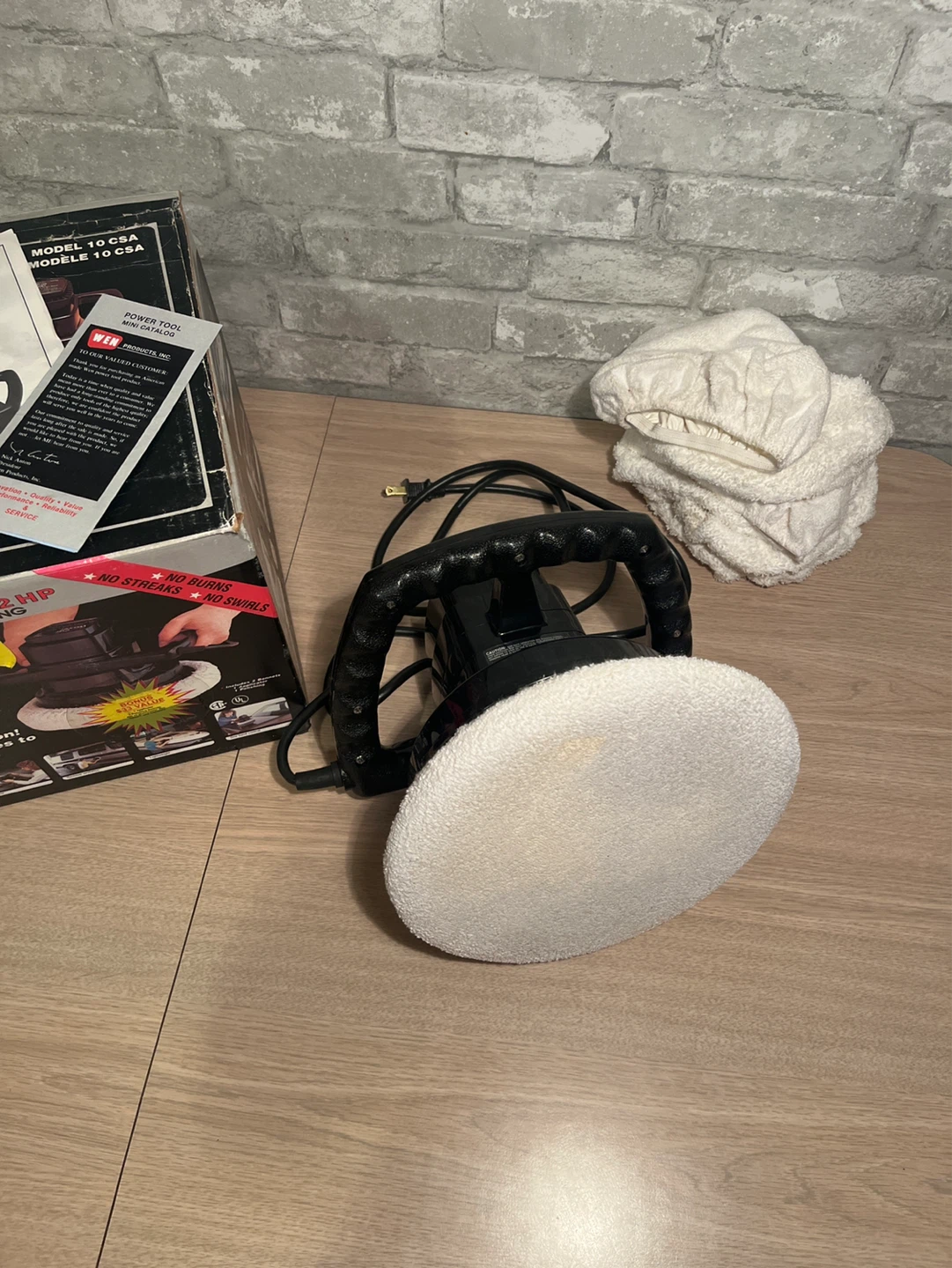 WEN 10" Orbital Car Waxer Polisher - photo 3