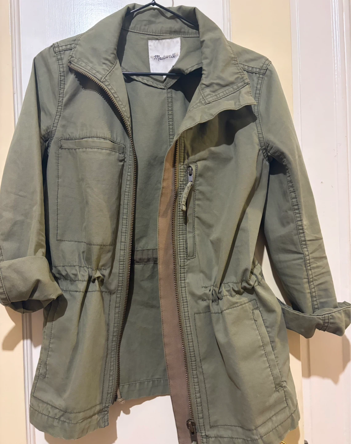 Madewell Olive Green Utility Jacket - photo 3