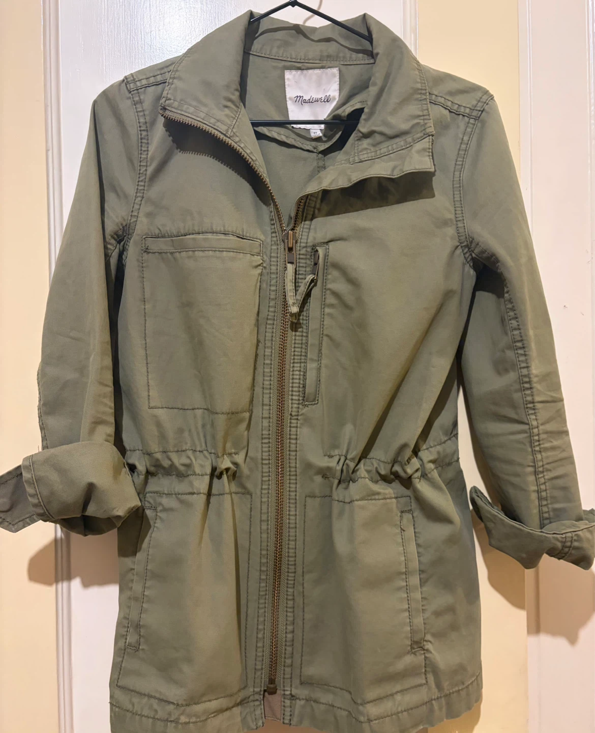 Madewell Olive Green Utility Jacket