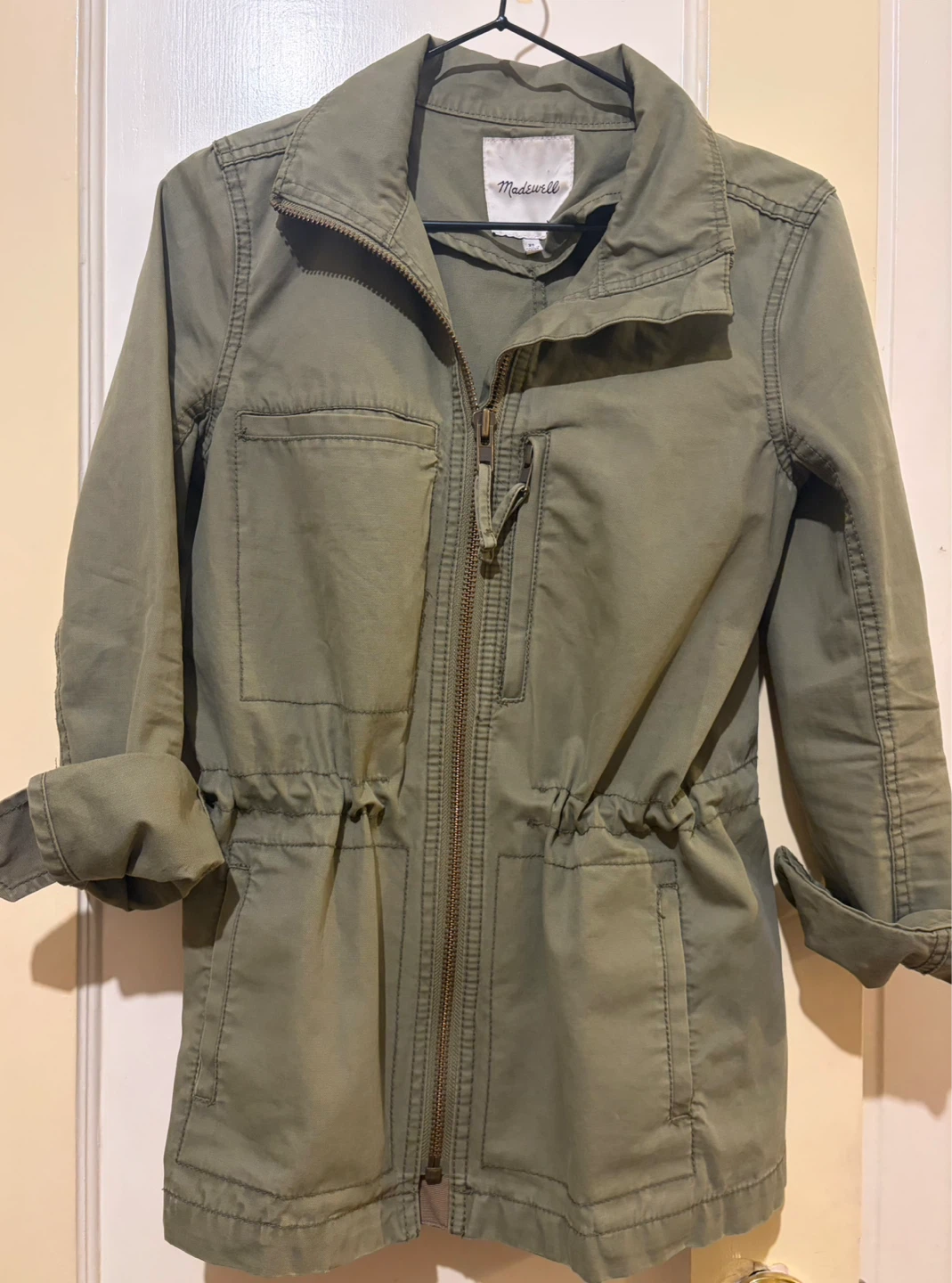Madewell Olive Green Utility Jacket - photo 2